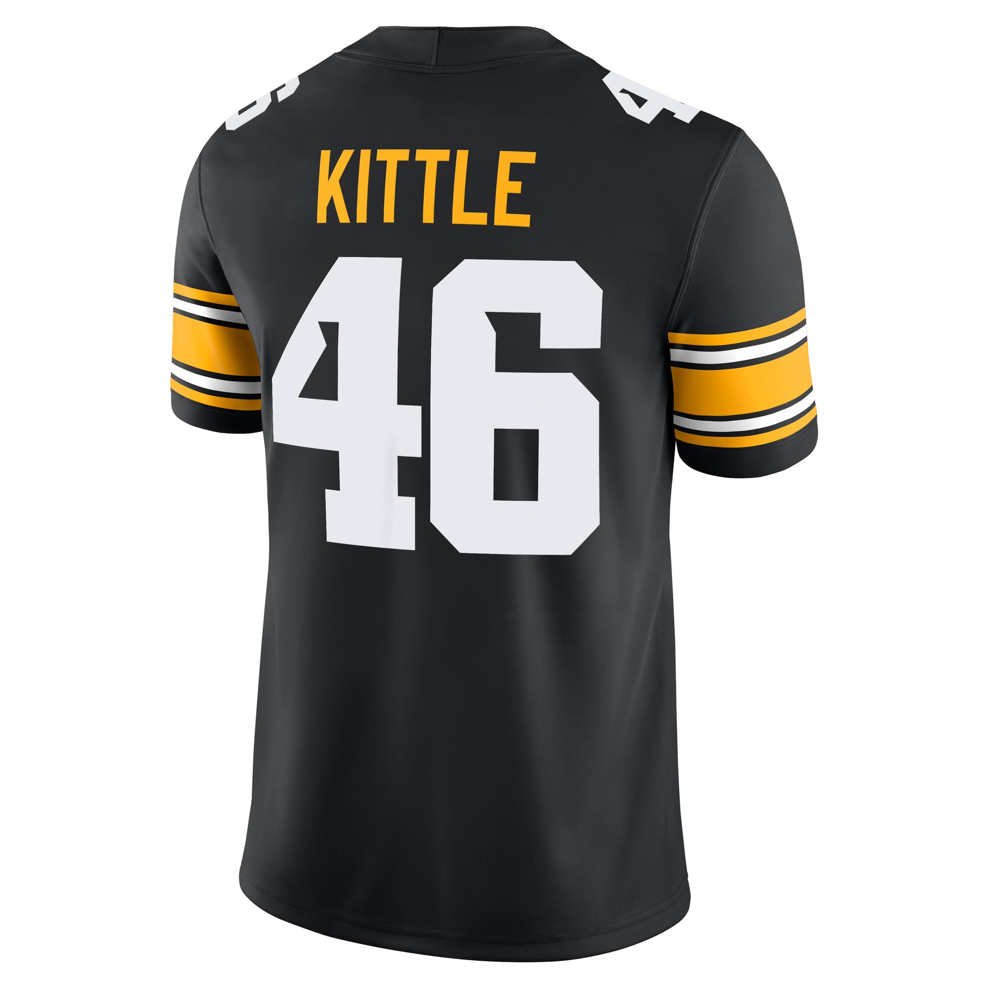 George Kittle #46 Iowa Hawkeyes Alumni Player Jersey Black - back view