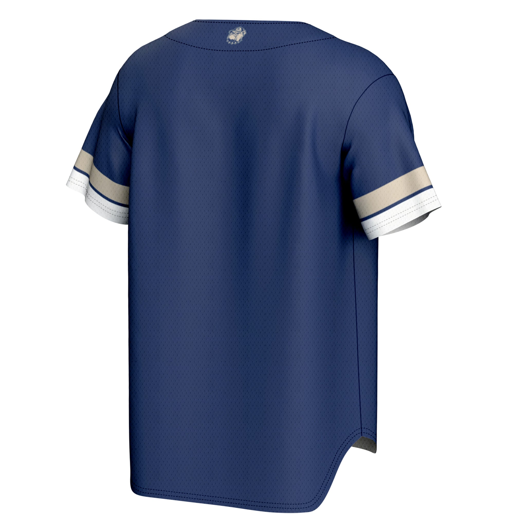 Georgetown Hoyas Spirit Baseball Jersey Navy - back view
