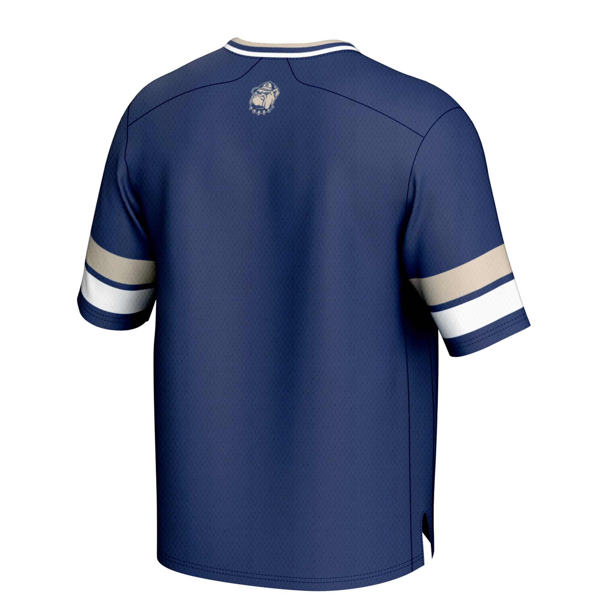 Georgetown Hoyas Spirit Football Jersey Navy - back view