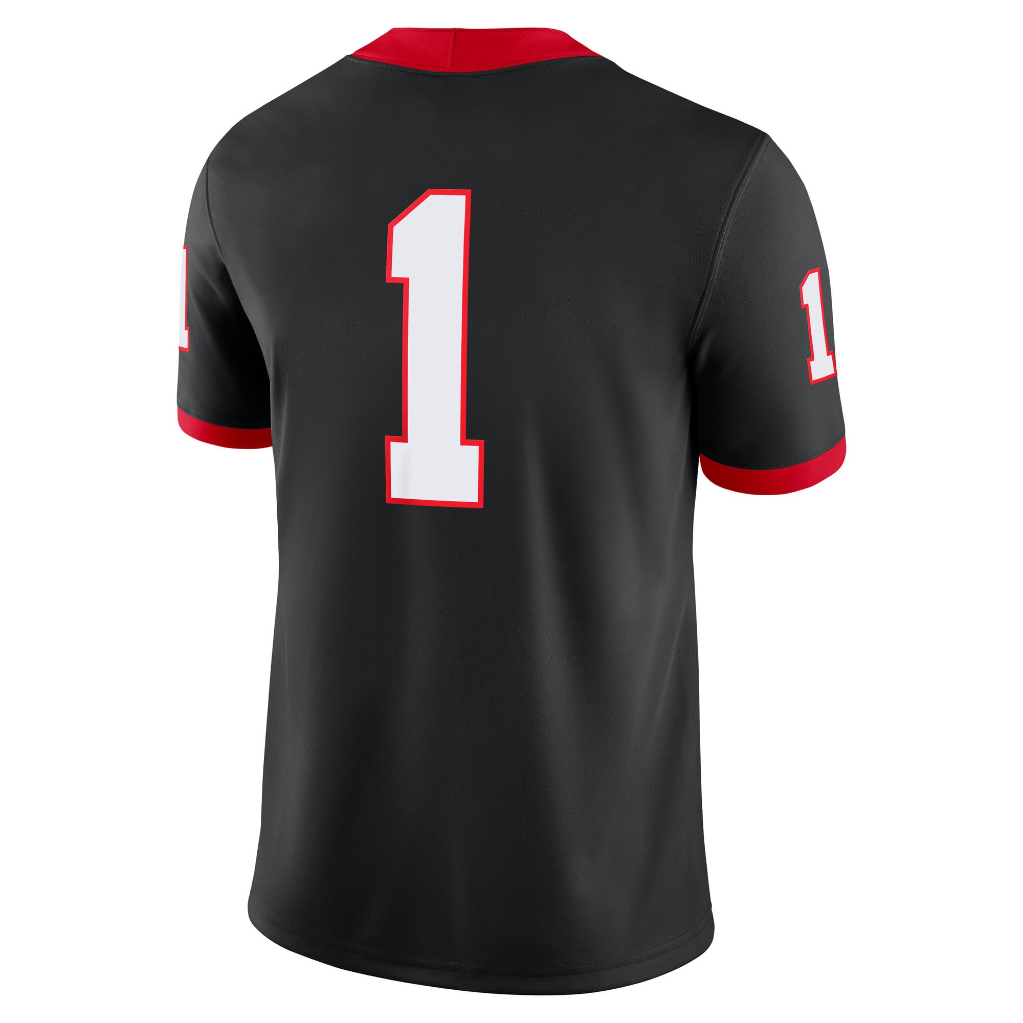 Georgia Bulldogs Alternate Jersey Black - back view