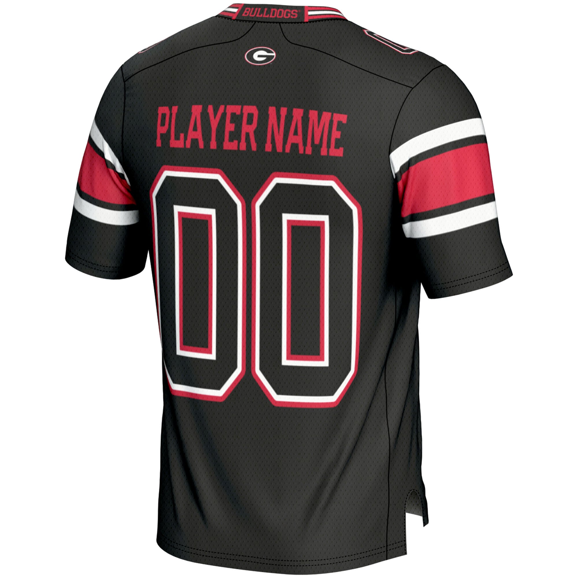 Georgia Bulldogs Football Jersey Black - back view