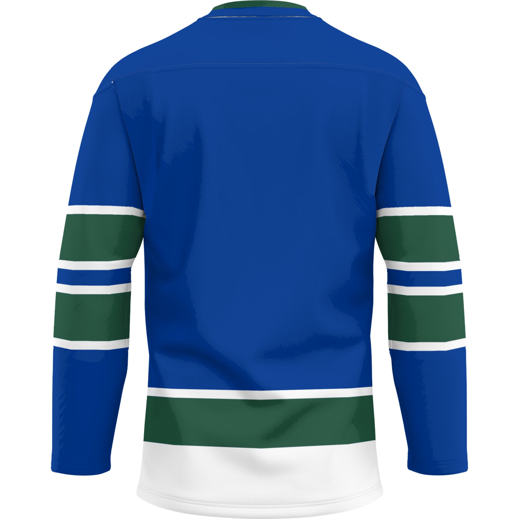 Georgia College Bobcats Hockey Jersey Blue - back view
