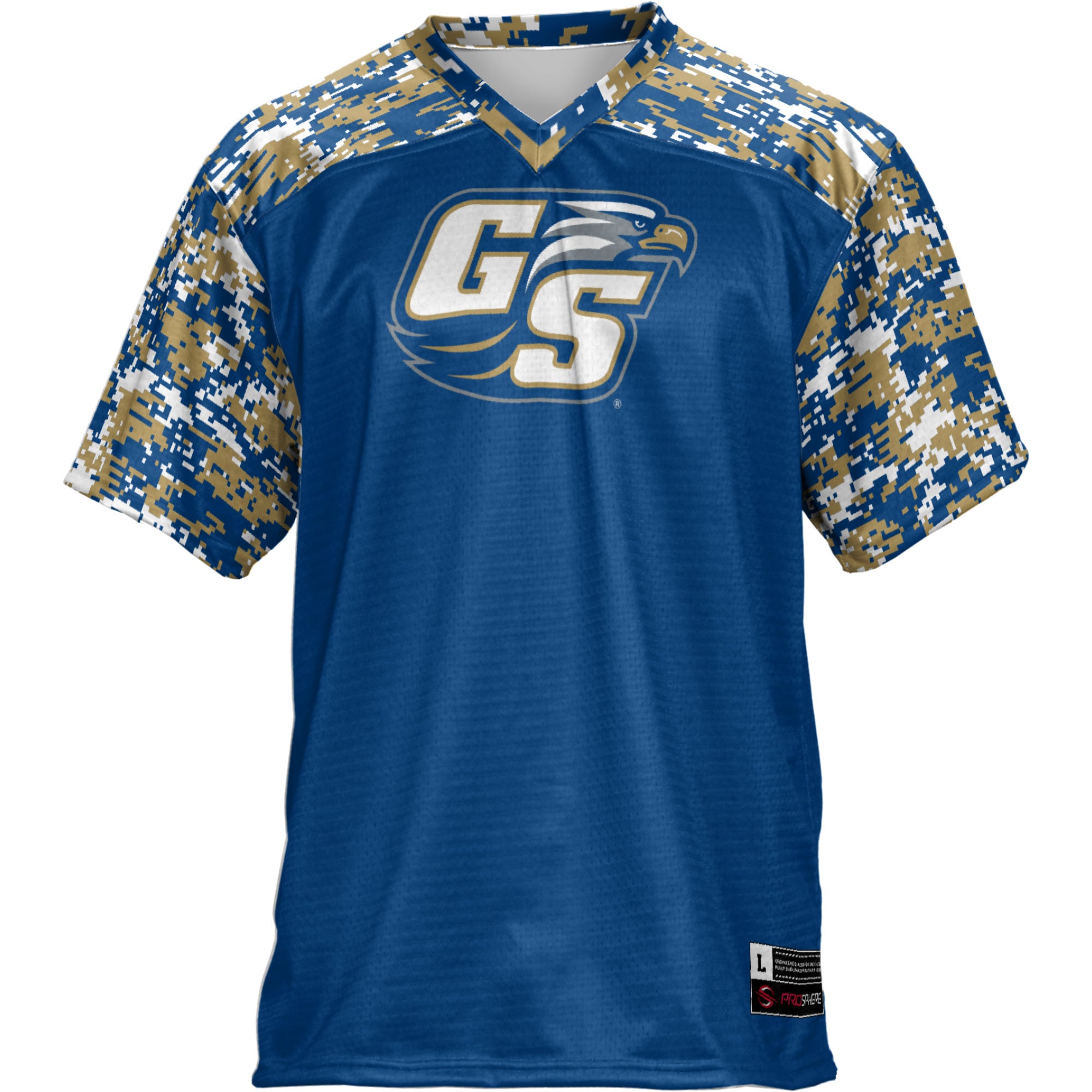 Georgia Southern Eagles Football Jersey Blue - front view