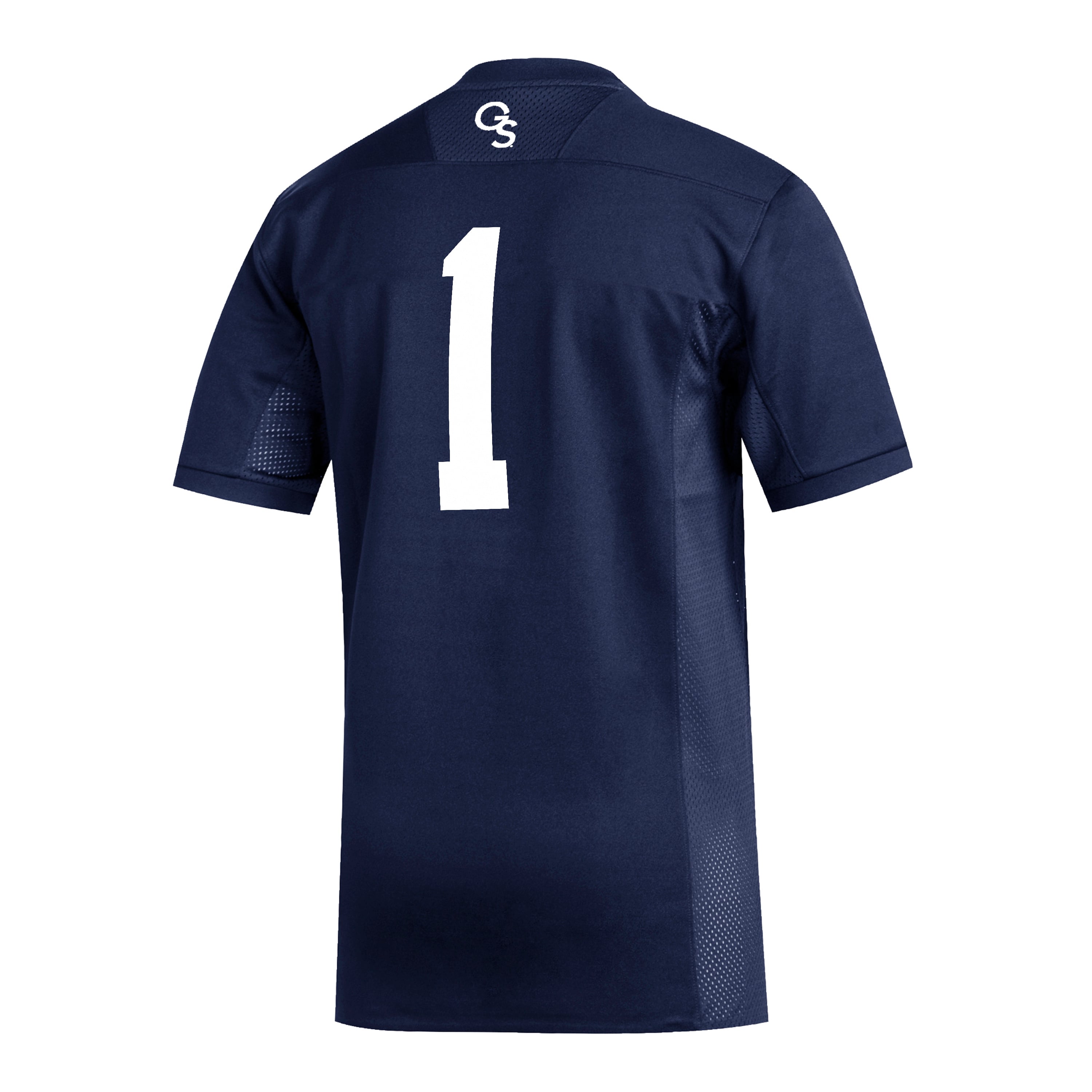 #1 Georgia Southern Eagles Football Jersey Navy - back view
