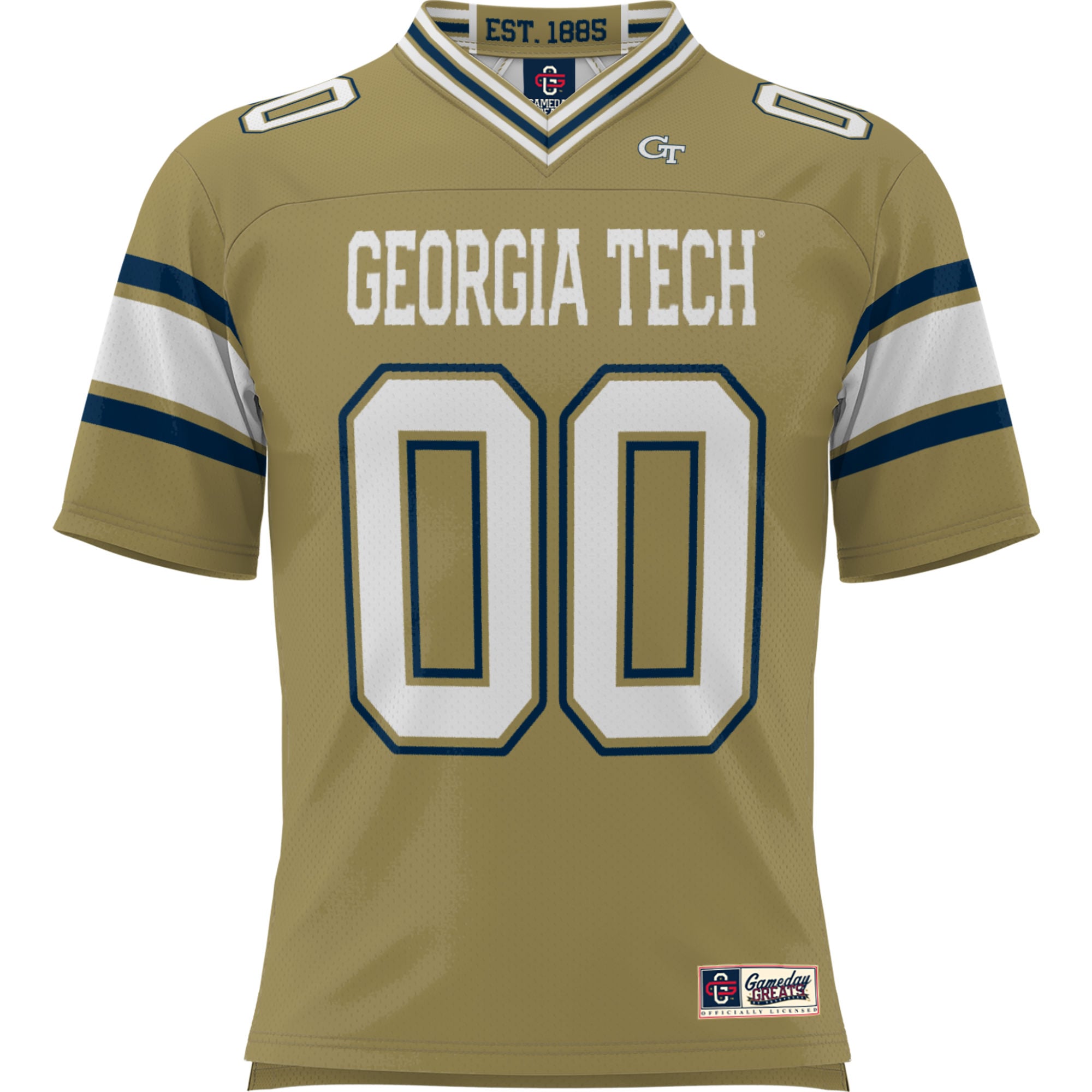 Georgia Tech Yellow Jackets Football Jersey Gold - front view