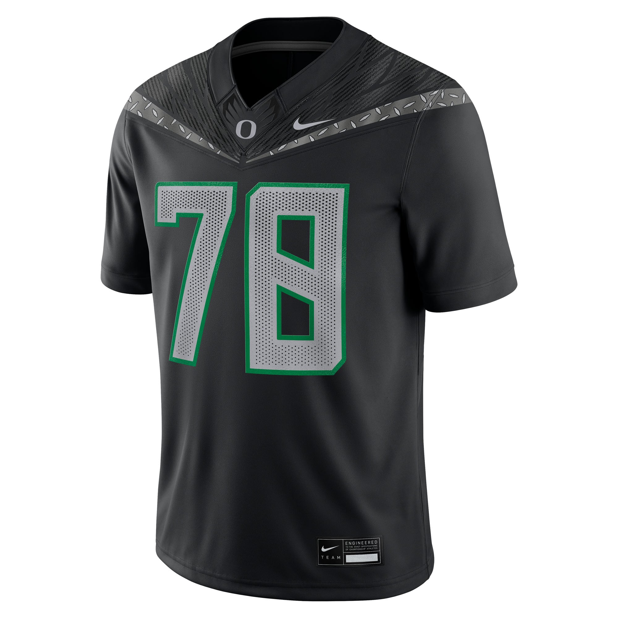 Gernorris Wilson Oregon Ducks Home Jersey Black - front view