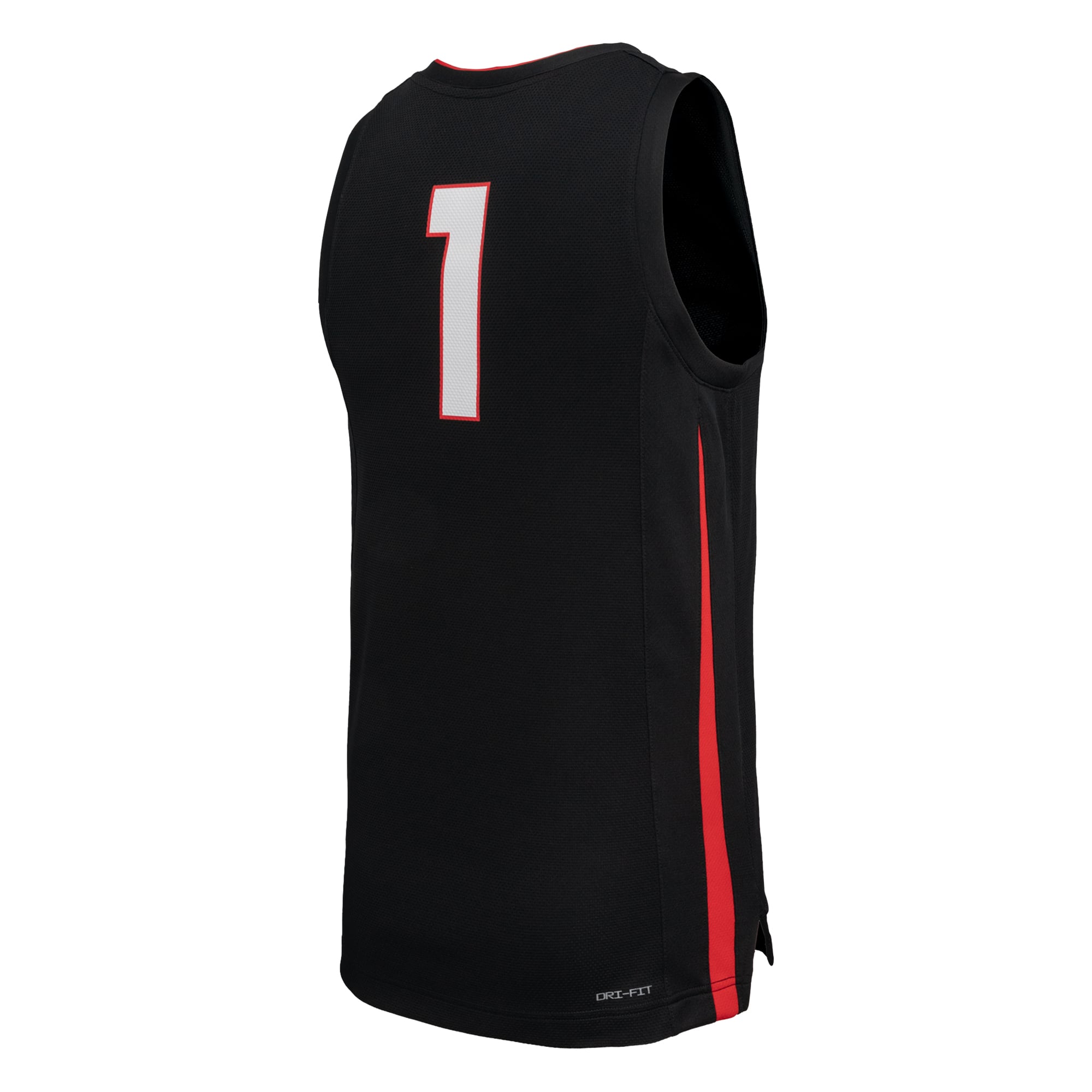Gonzaga Bulldogs Basketball Jersey Black - back view