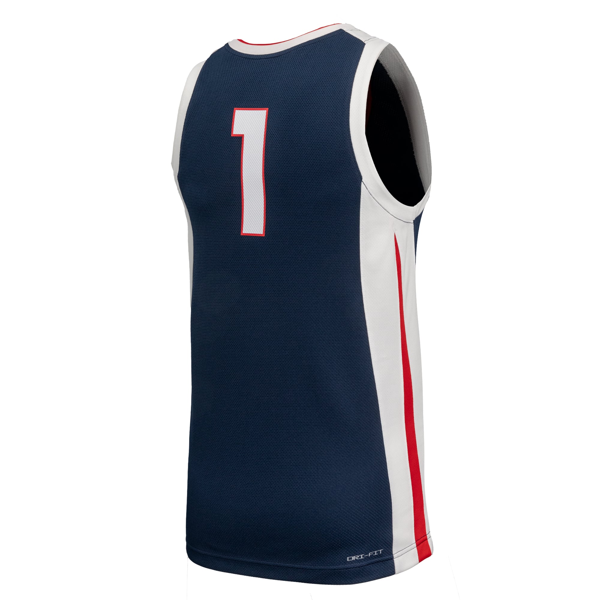 Gonzaga Bulldogs Basketball Jersey Navy - back view