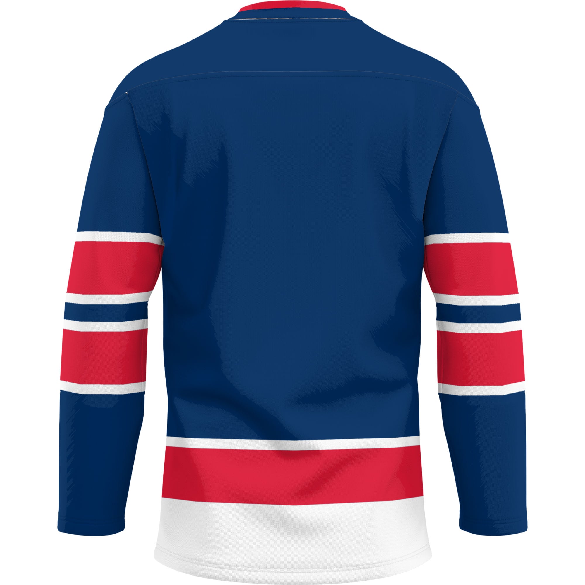 Gonzaga Bulldogs Hockey Jersey Navy - back view