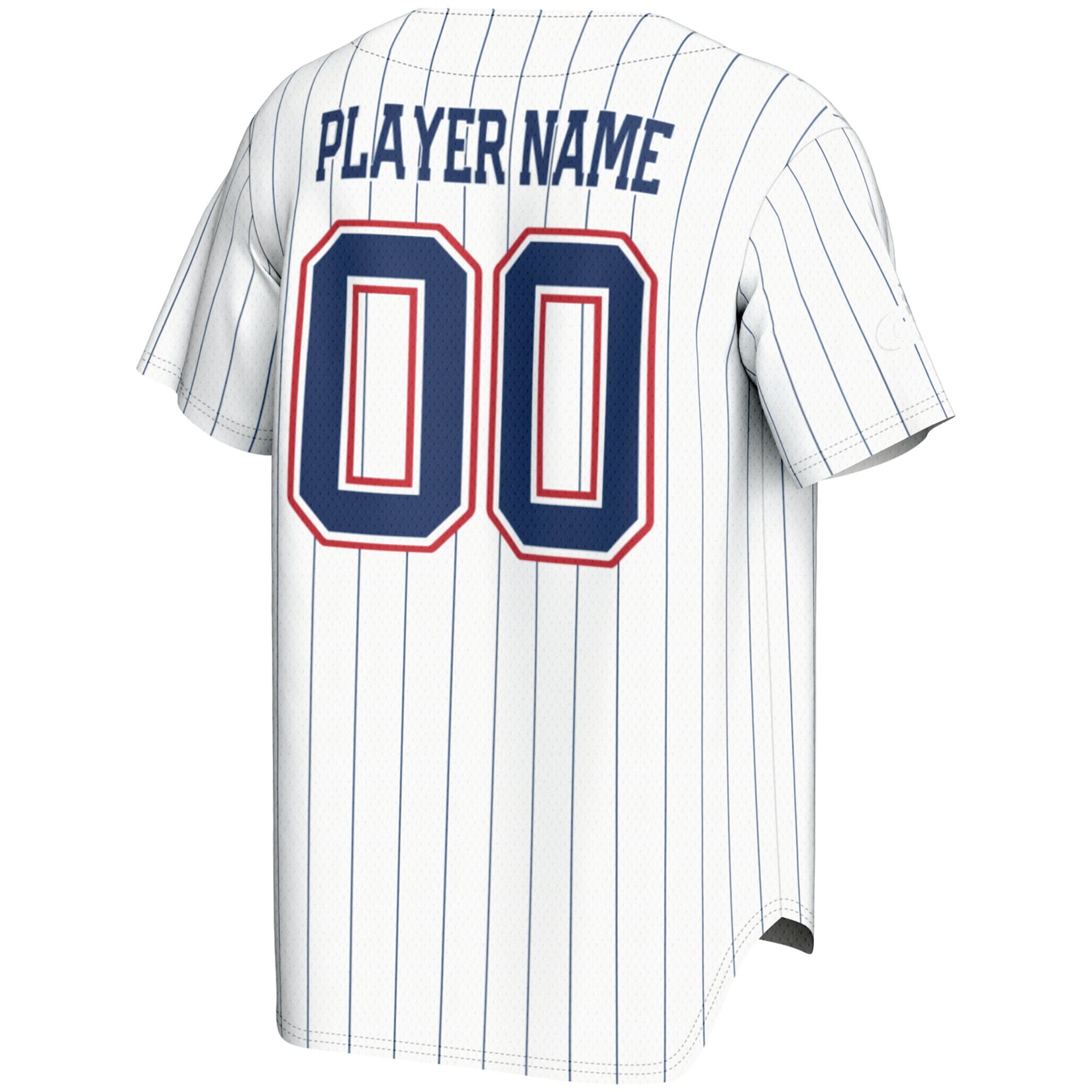 Gonzaga Bulldogs Youth Baseball Lightweight Jersey White - back view