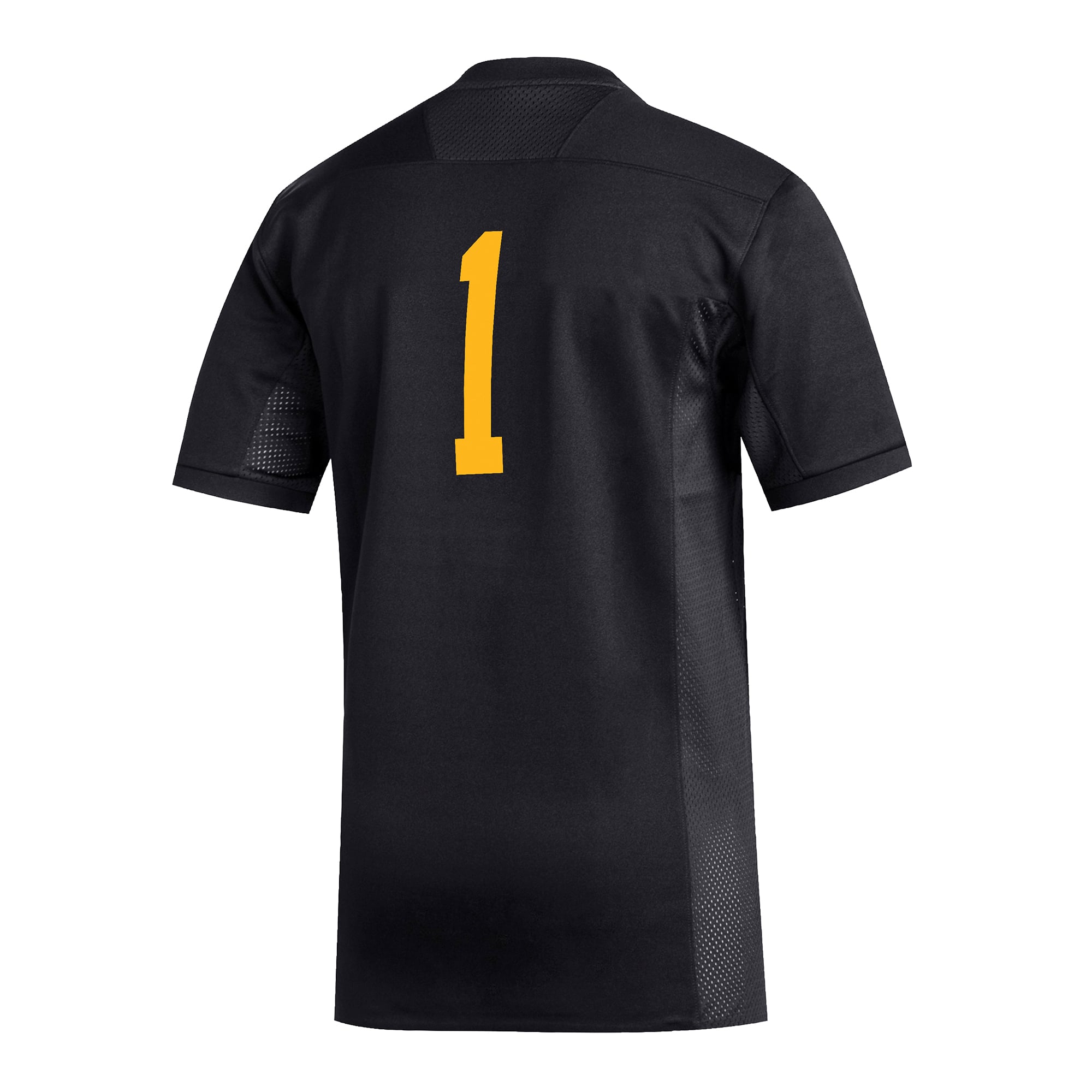 #1 Grambling Tigers Football Jersey Black - back view