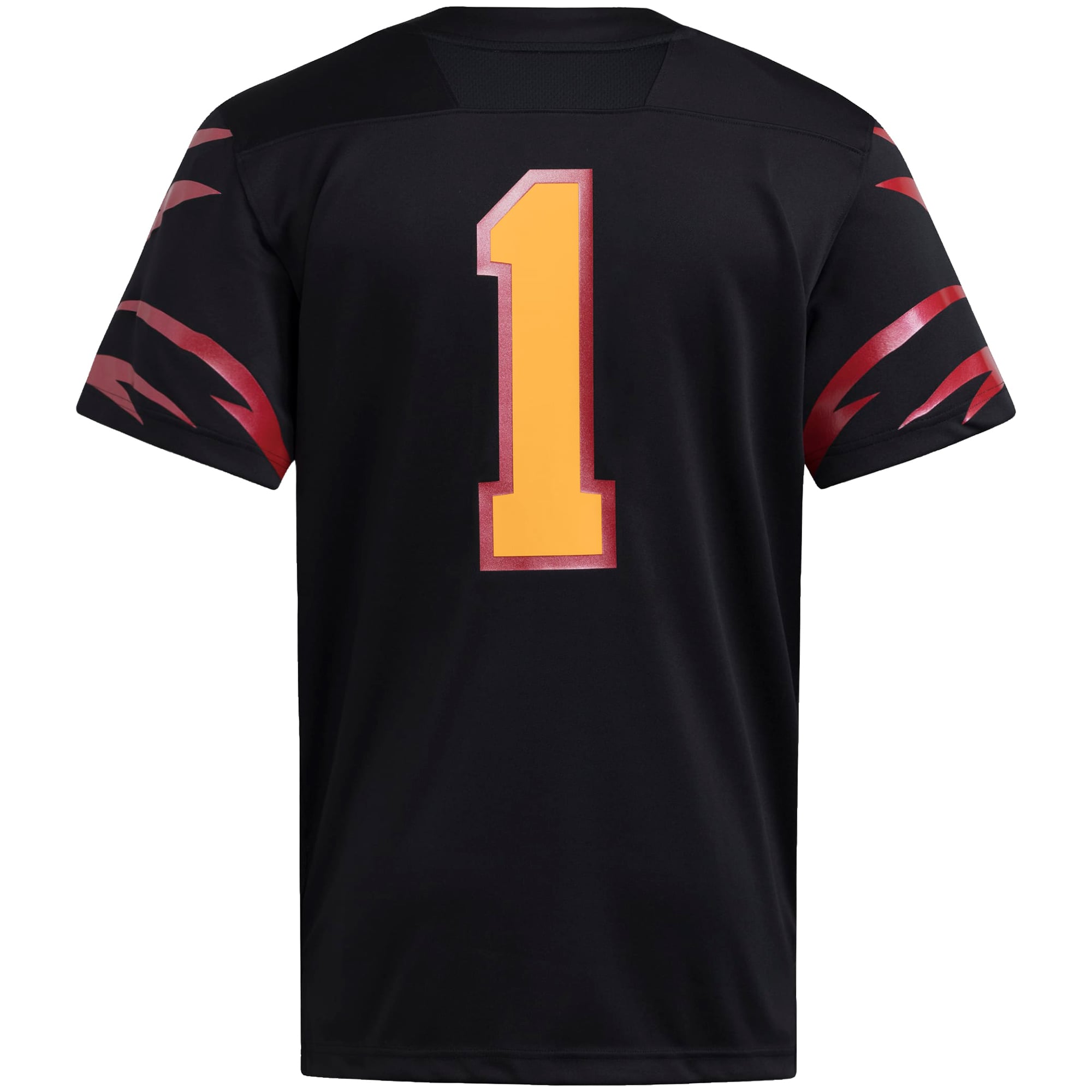 Grambling Tigers Strategy Jersey Black - back view