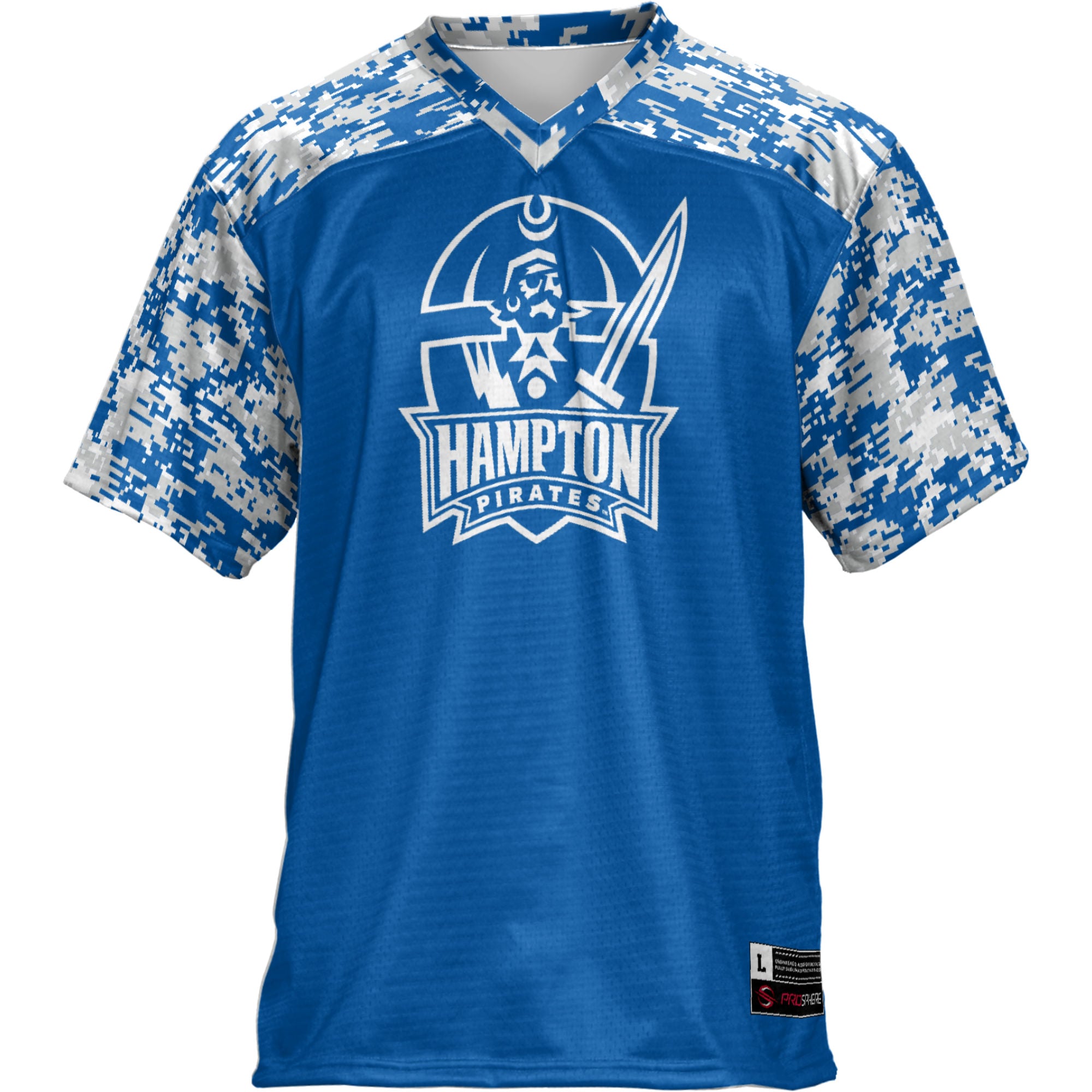 Hampton Pirates Football Jersey Royal - front view