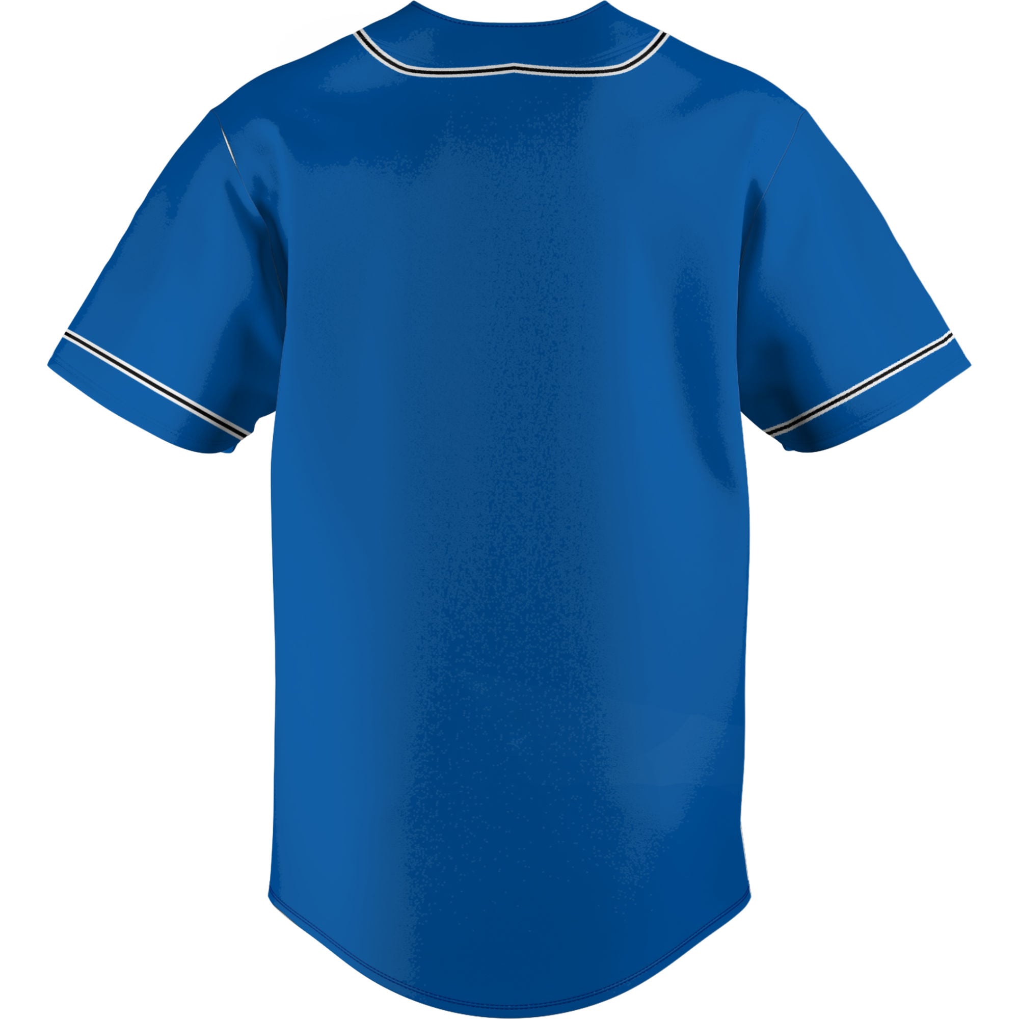 Hampton Pirates Lightweight Baseball Jersey Blue - back view