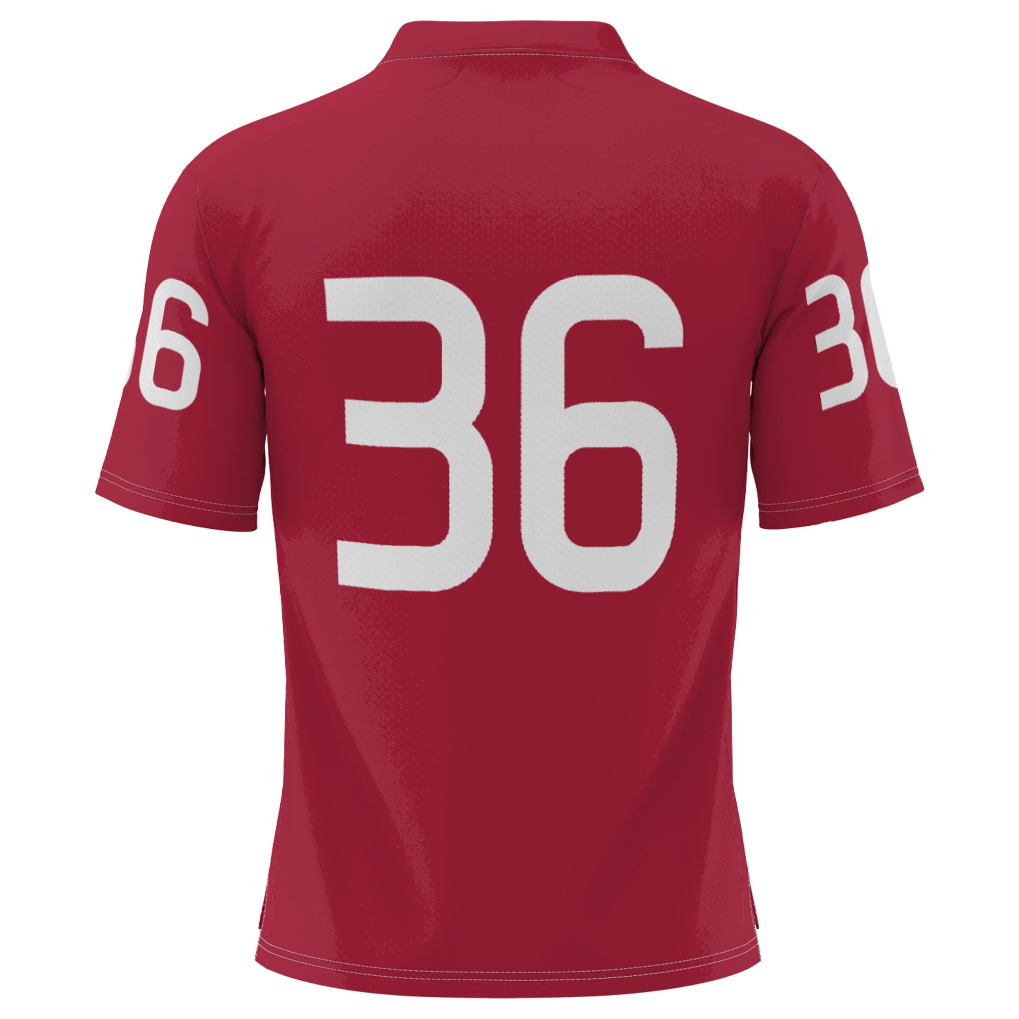 #36 Harvard Crimson Football Jersey Crimson - back view