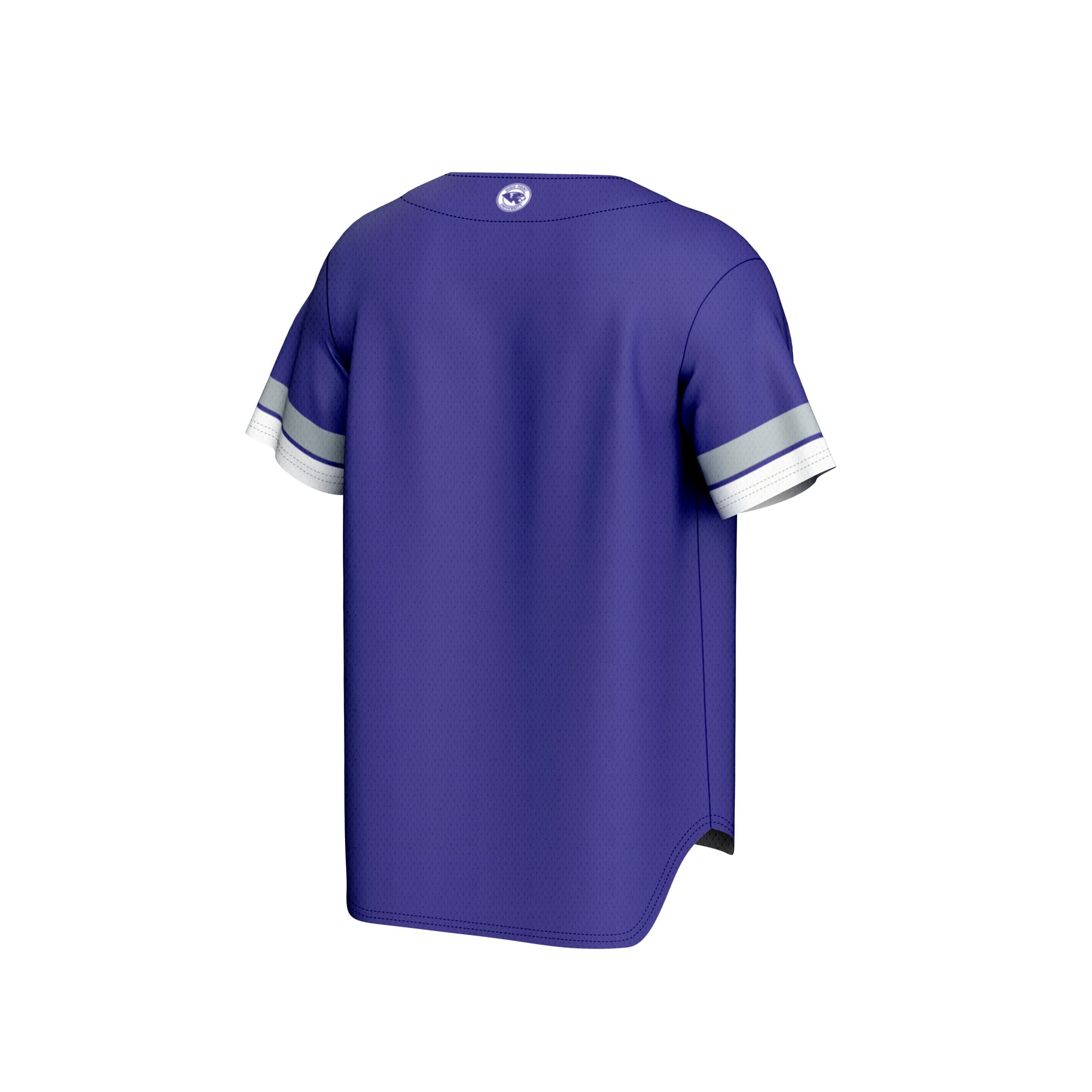 High Point Panthers Baseball Jersey Purple - back view