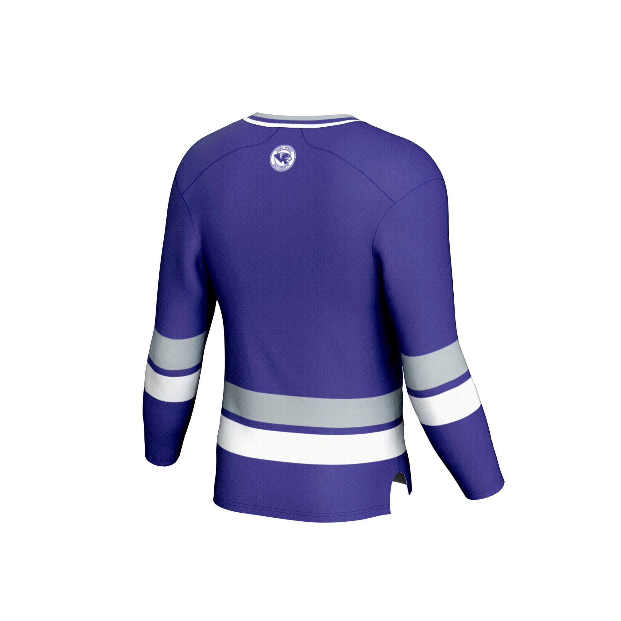 High Point Panthers Hockey Jersey Purple - back view