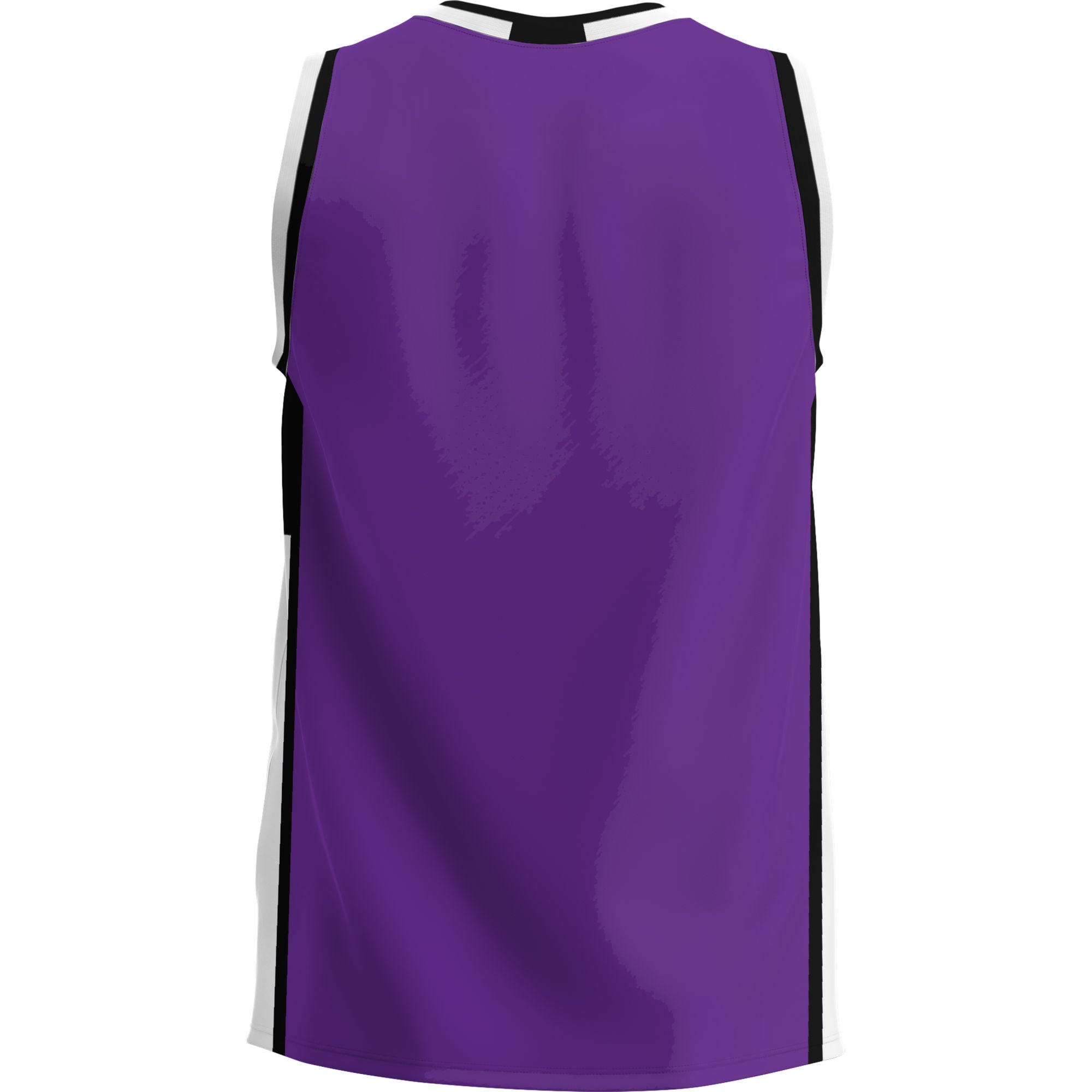 Holy Cross Crusaders Lightweight Basketball Jersey Purple - back view