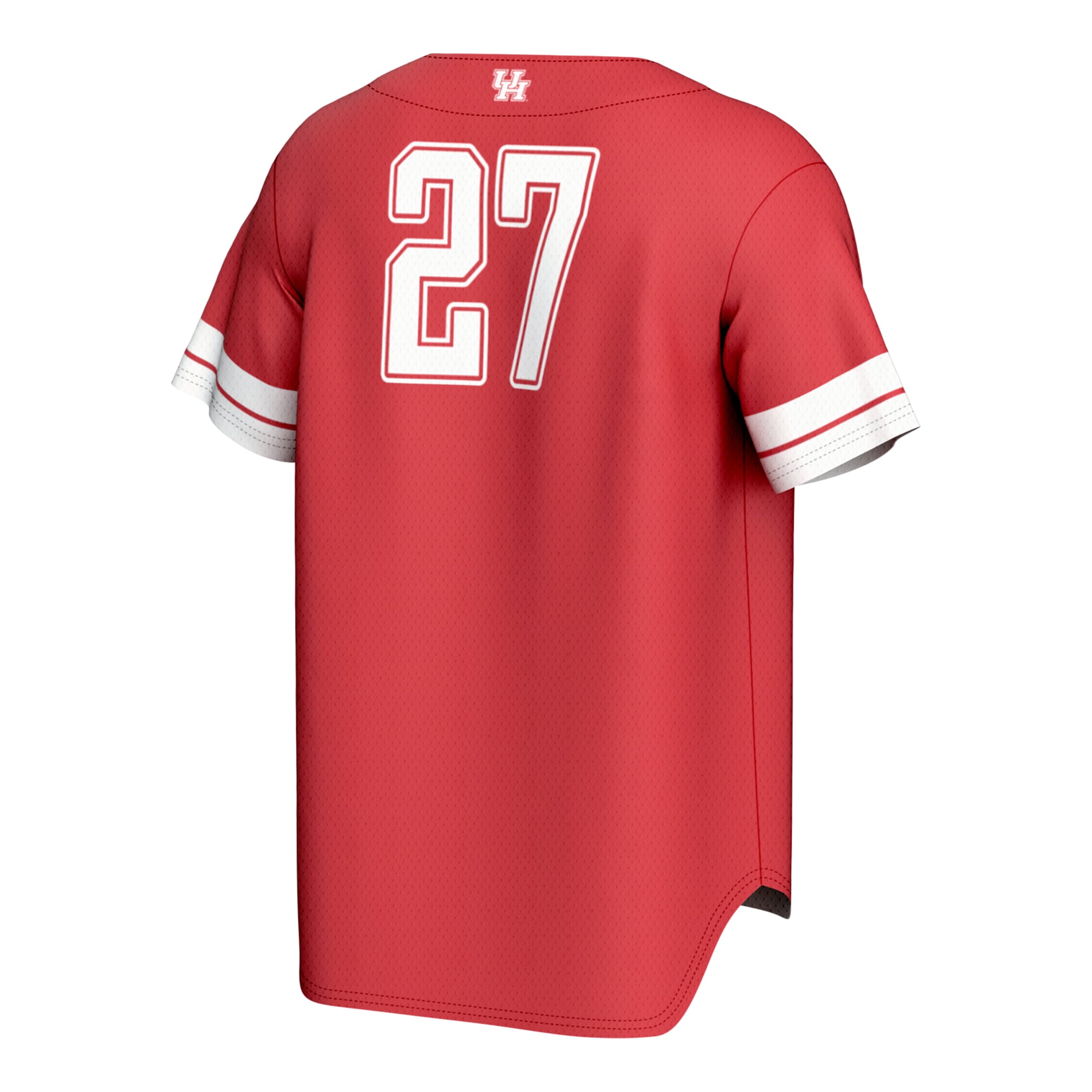 Houston Cougars Youth Lightweight Collegiate Baseball Fashion Jersey Red - back view