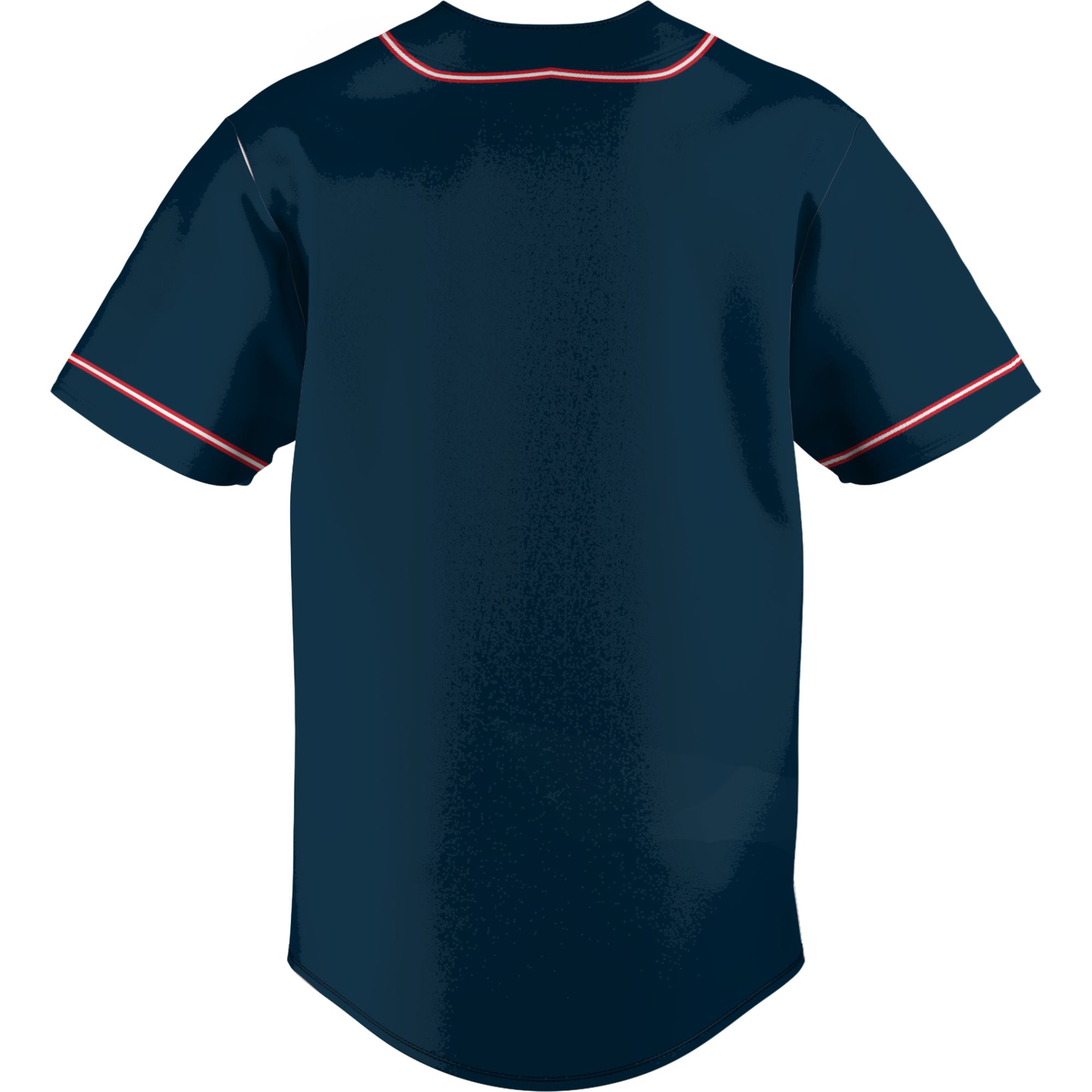 Howard Bison Lightweight Baseball Jersey Blue - back view