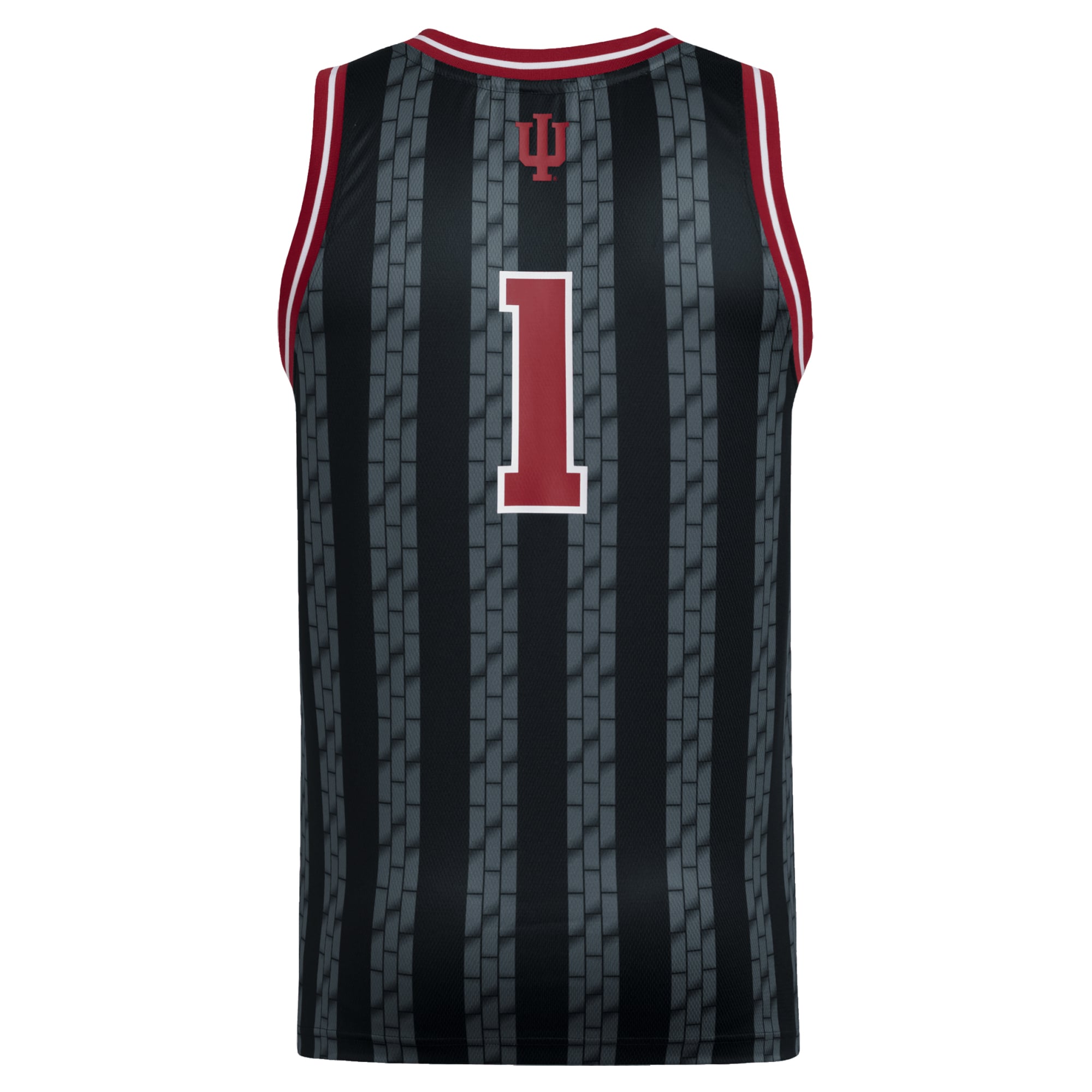 #1 Indiana Hoosiers Jersey Black - back view