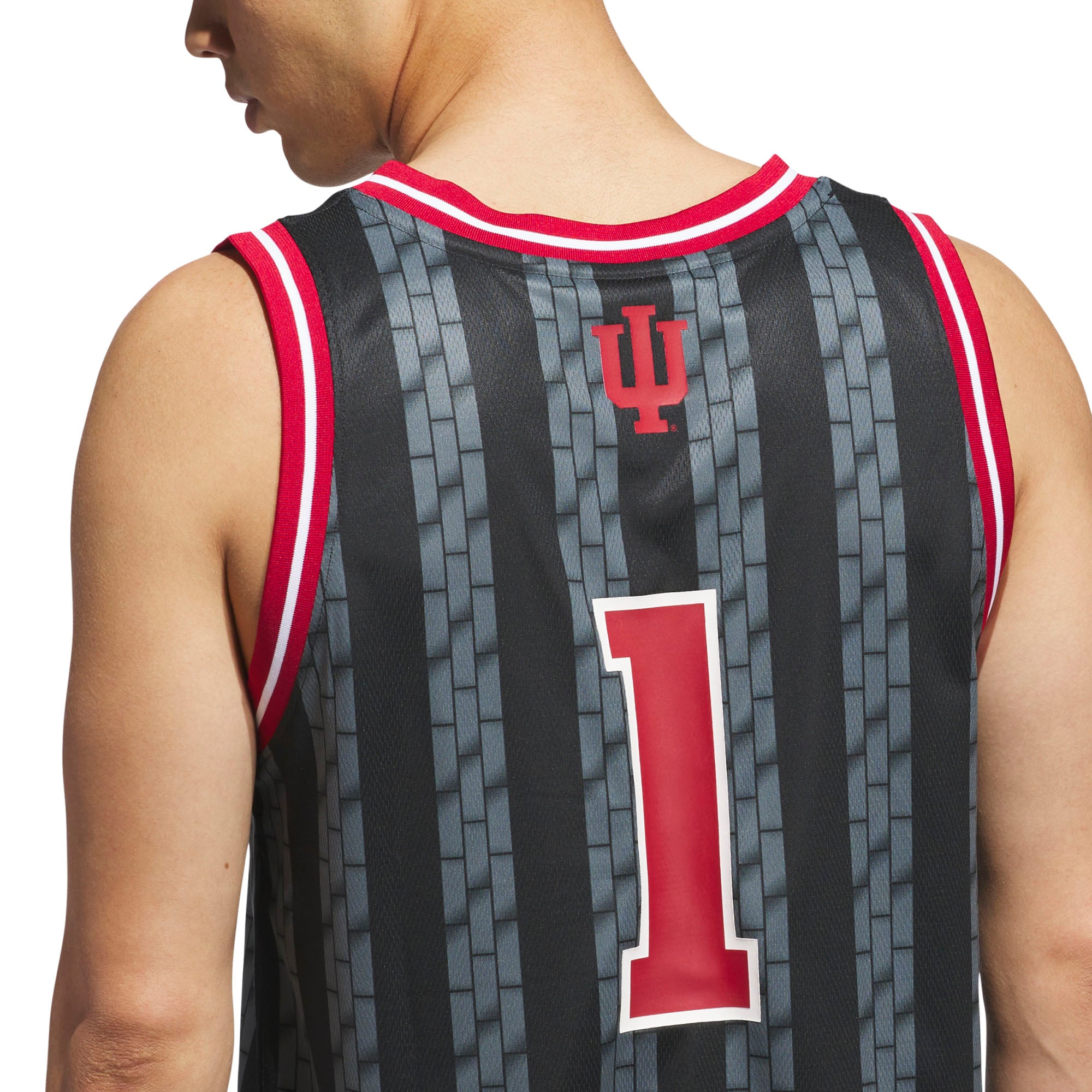 #1 Indiana Hoosiers Jersey Black - detail view 2