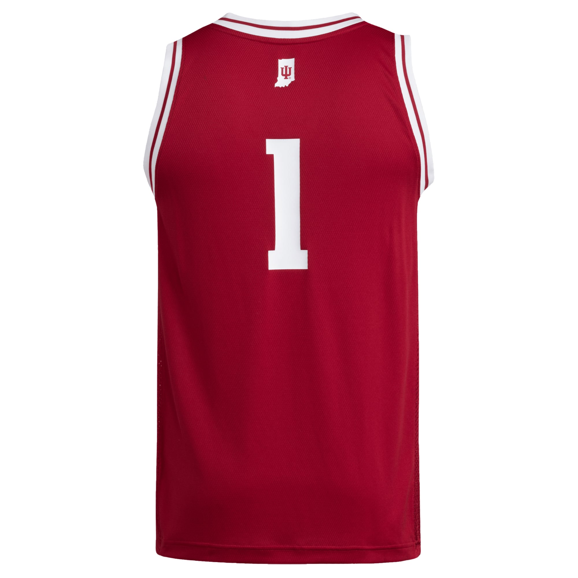 #1 Indiana Hoosiers Jersey Crimson - back view