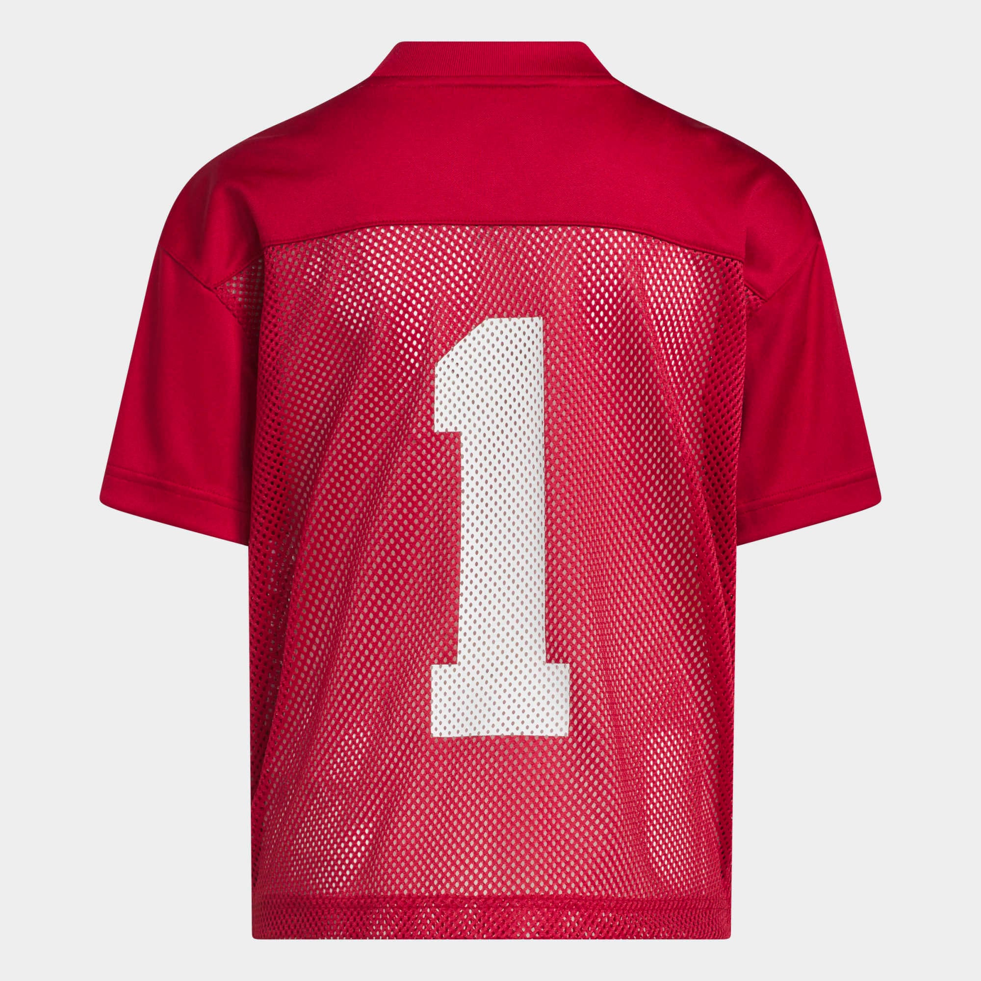 Indiana Hoosiers Youth Tailgate Jersey Scarlet - front view