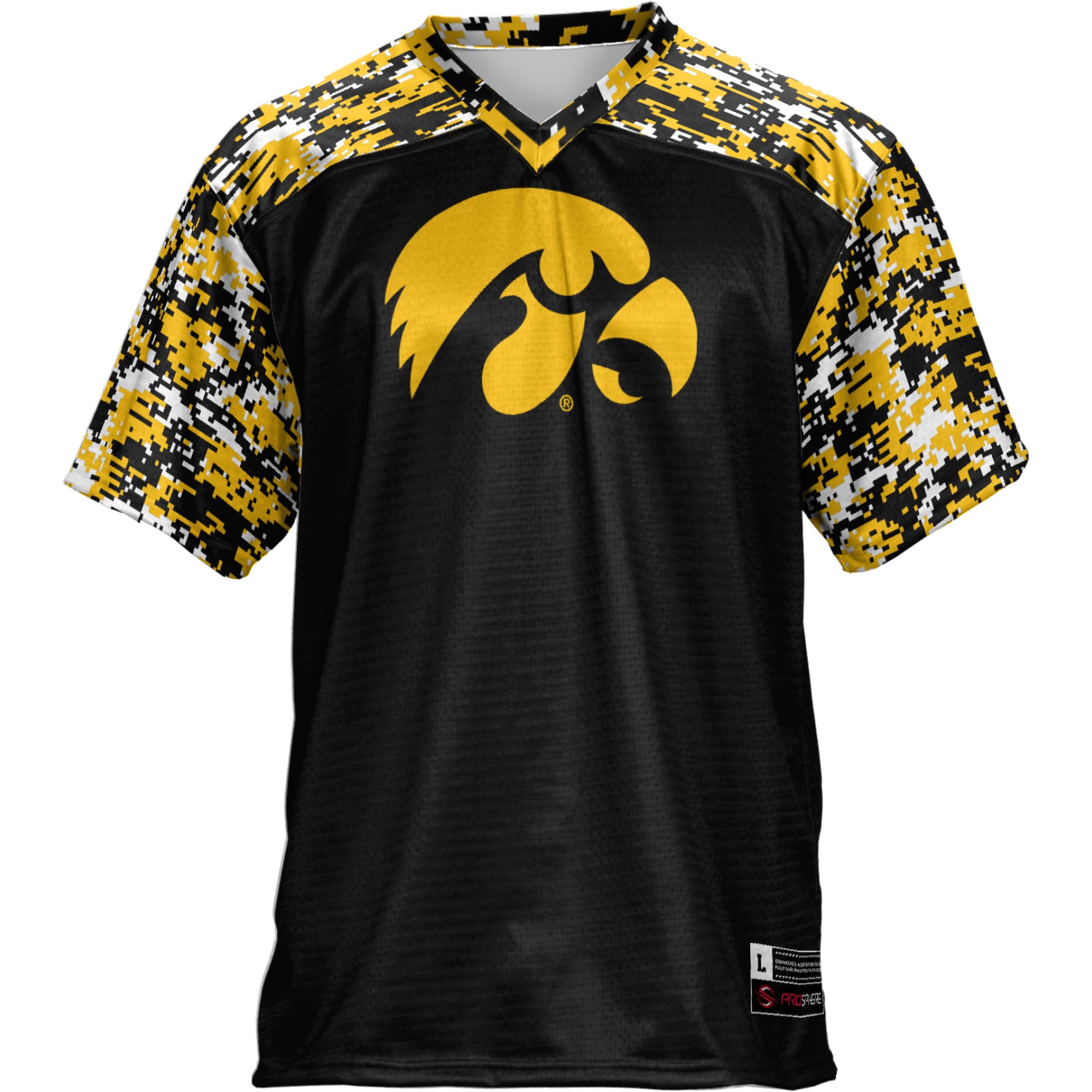 Iowa Hawkeyes Football Jersey Black - front view