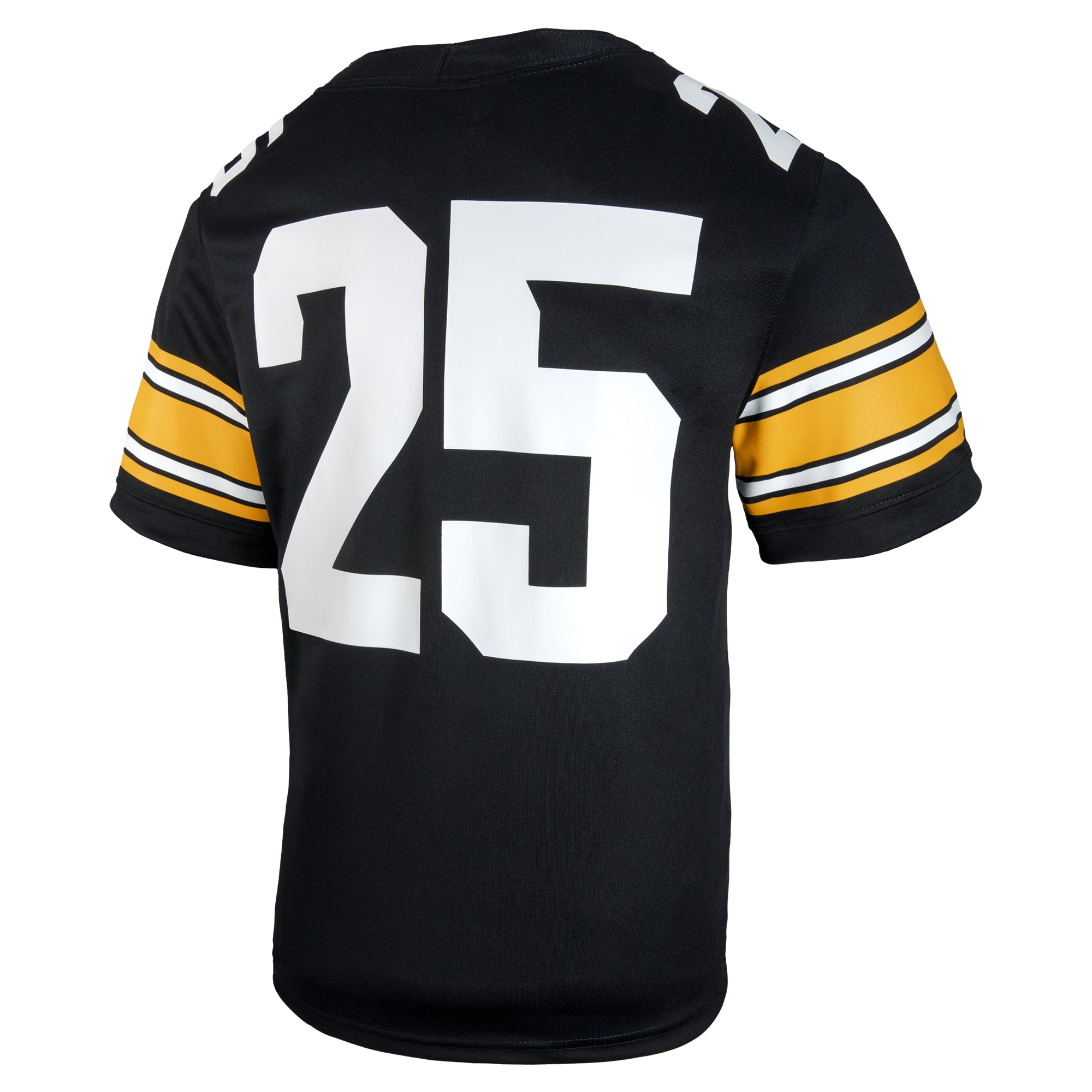 #25 Iowa Hawkeyes Youth Jersey Black - back view