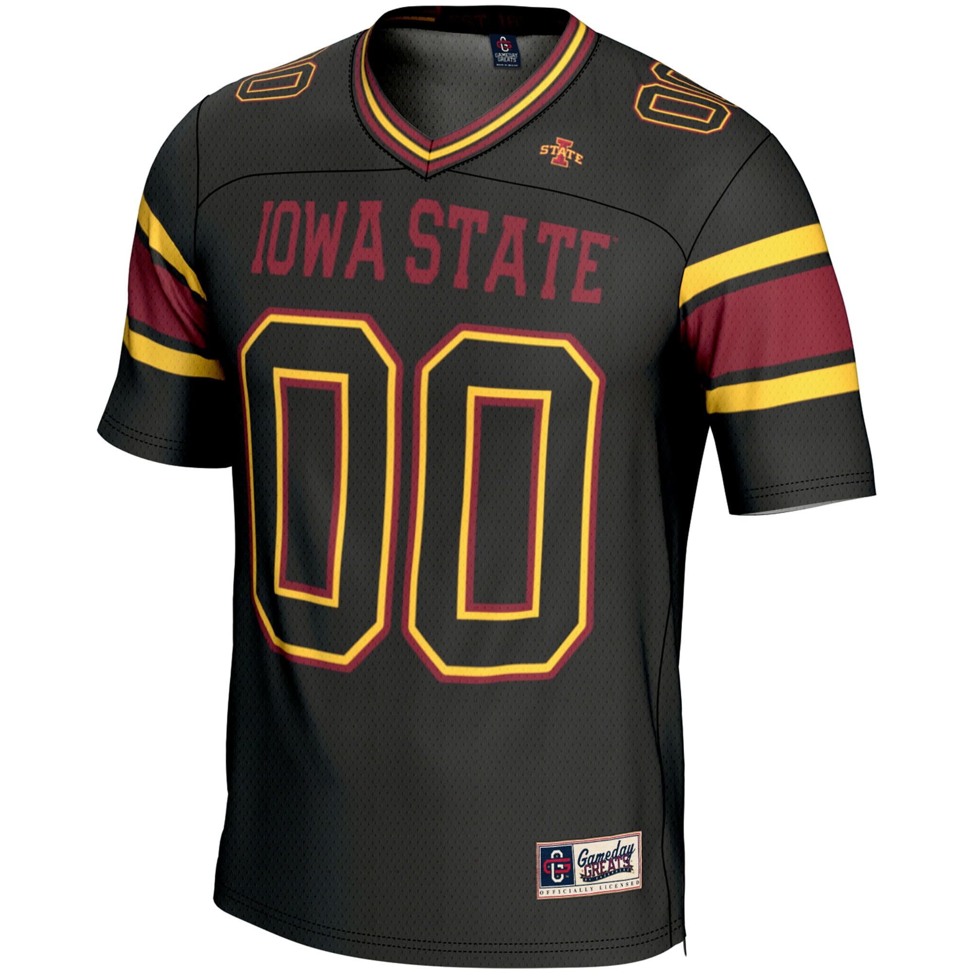 Iowa State Cyclones Football Jersey Black - front view