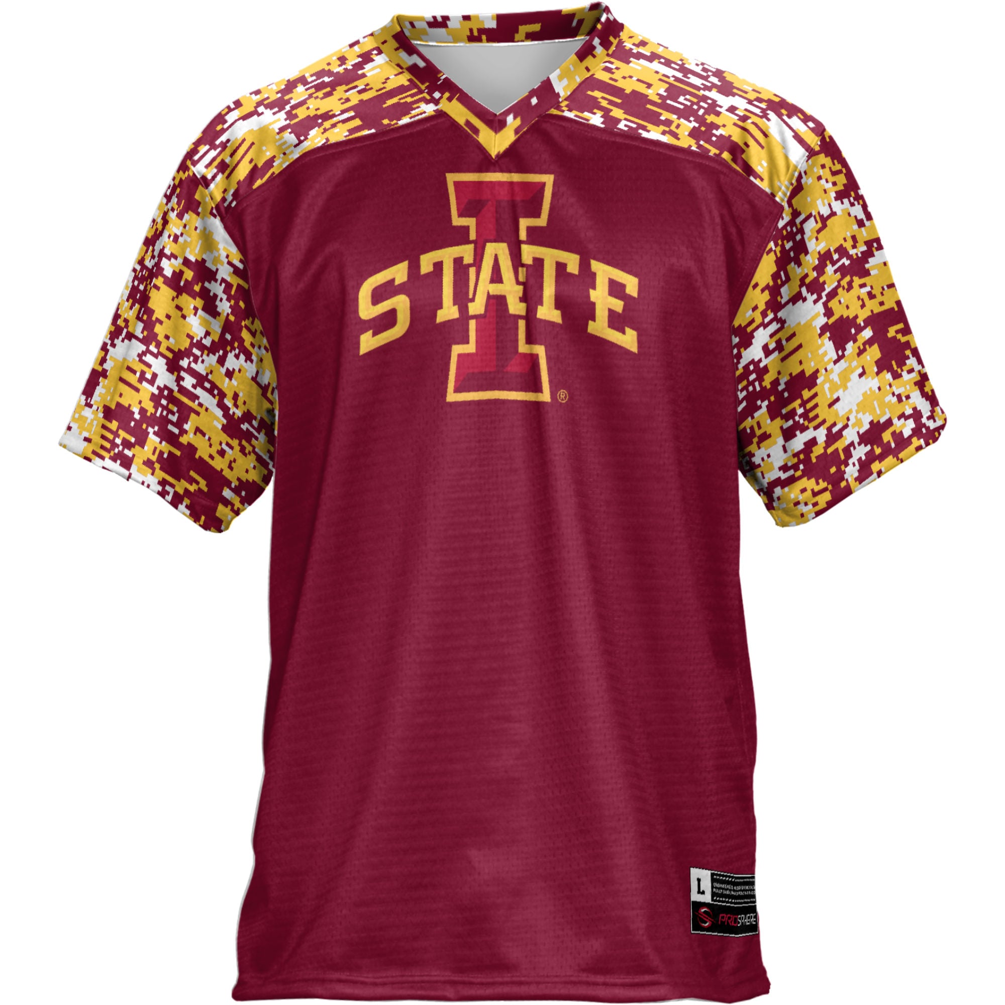 Iowa State Cyclones Football Jersey Cardinal - front view