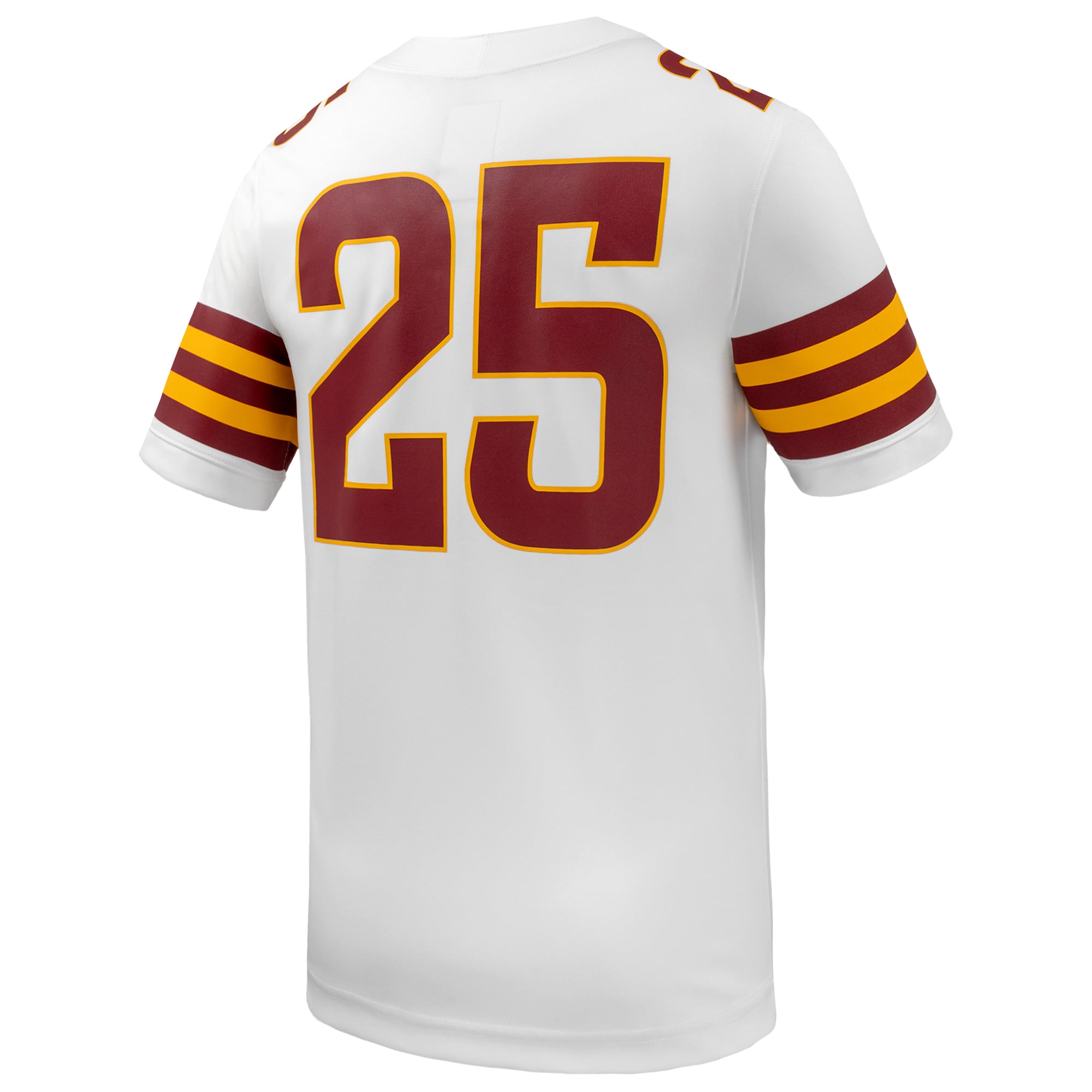 #25 Iowa State Cyclones Football Jersey White - back view