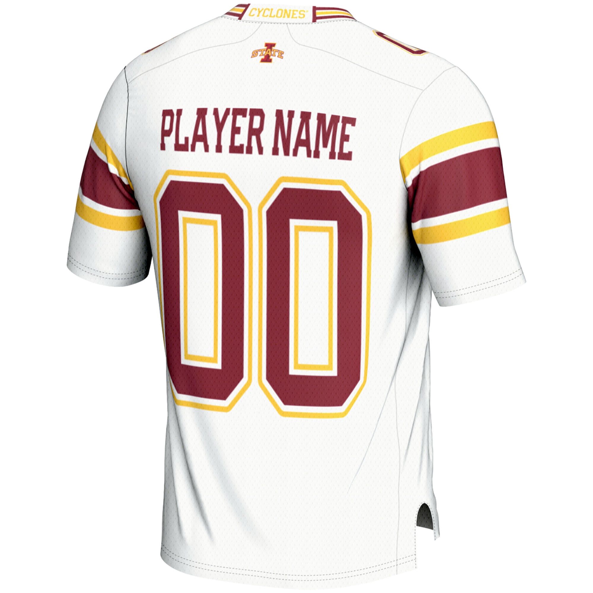 Iowa State Cyclones Football Jersey White - back view