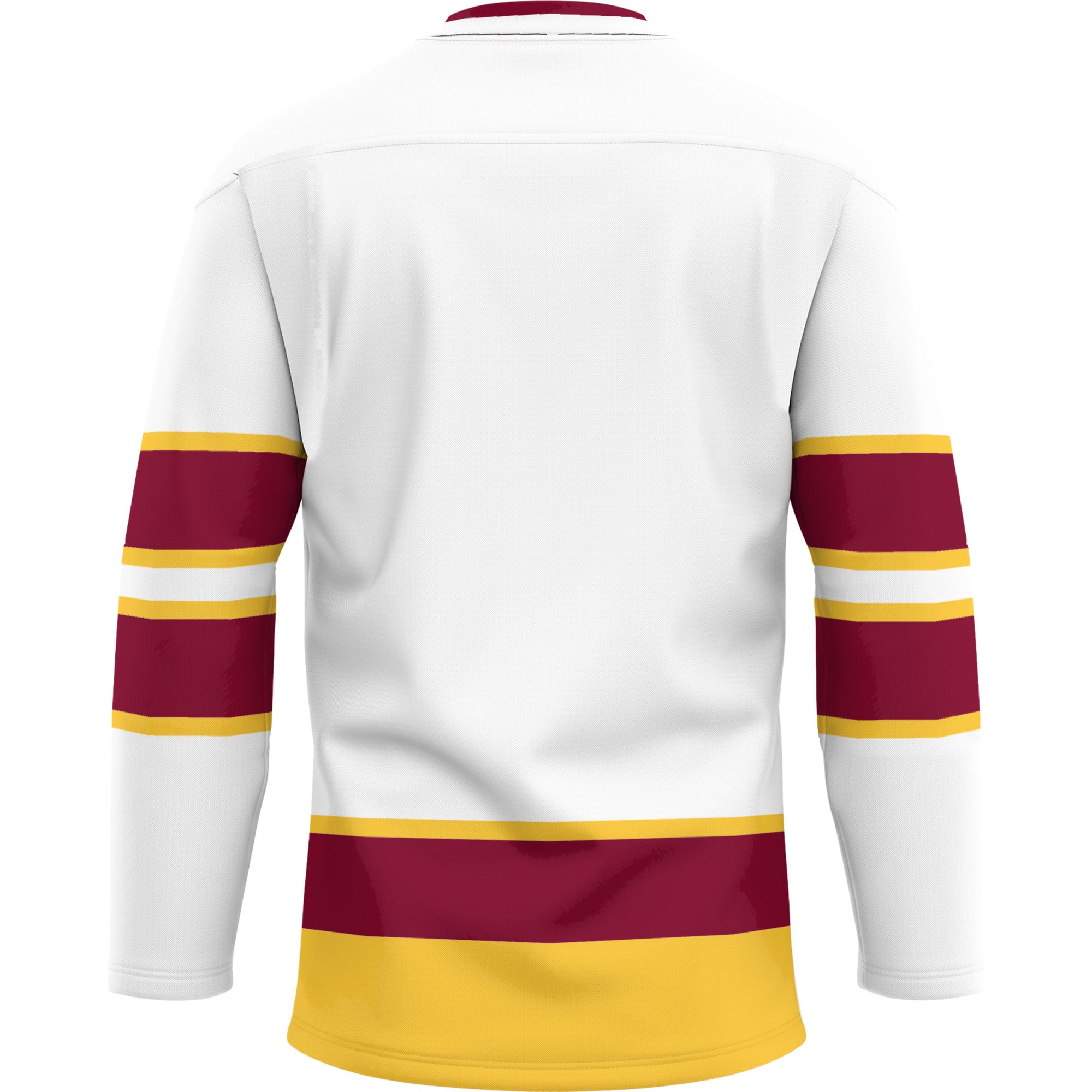 Iowa State Cyclones Hockey Jersey Cardinal - back view