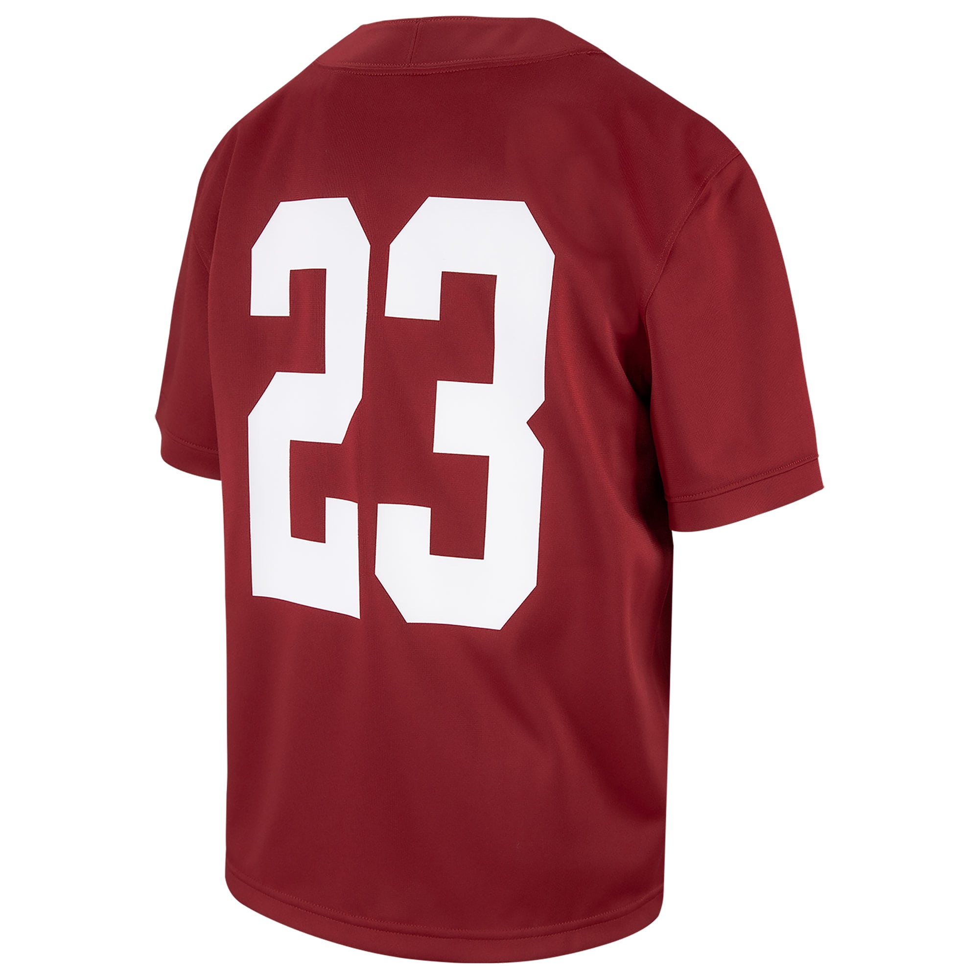 Iowa State Cyclones Youth Football Jersey Cardinal - back view