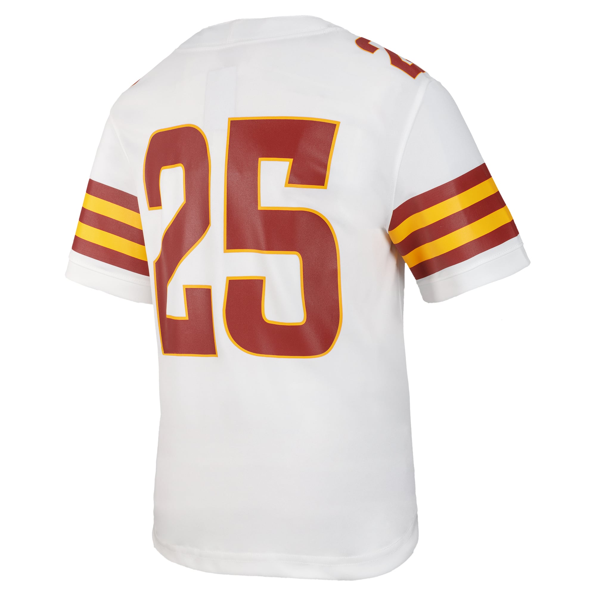 #25 Iowa State Cyclones Youth Jersey White - back view