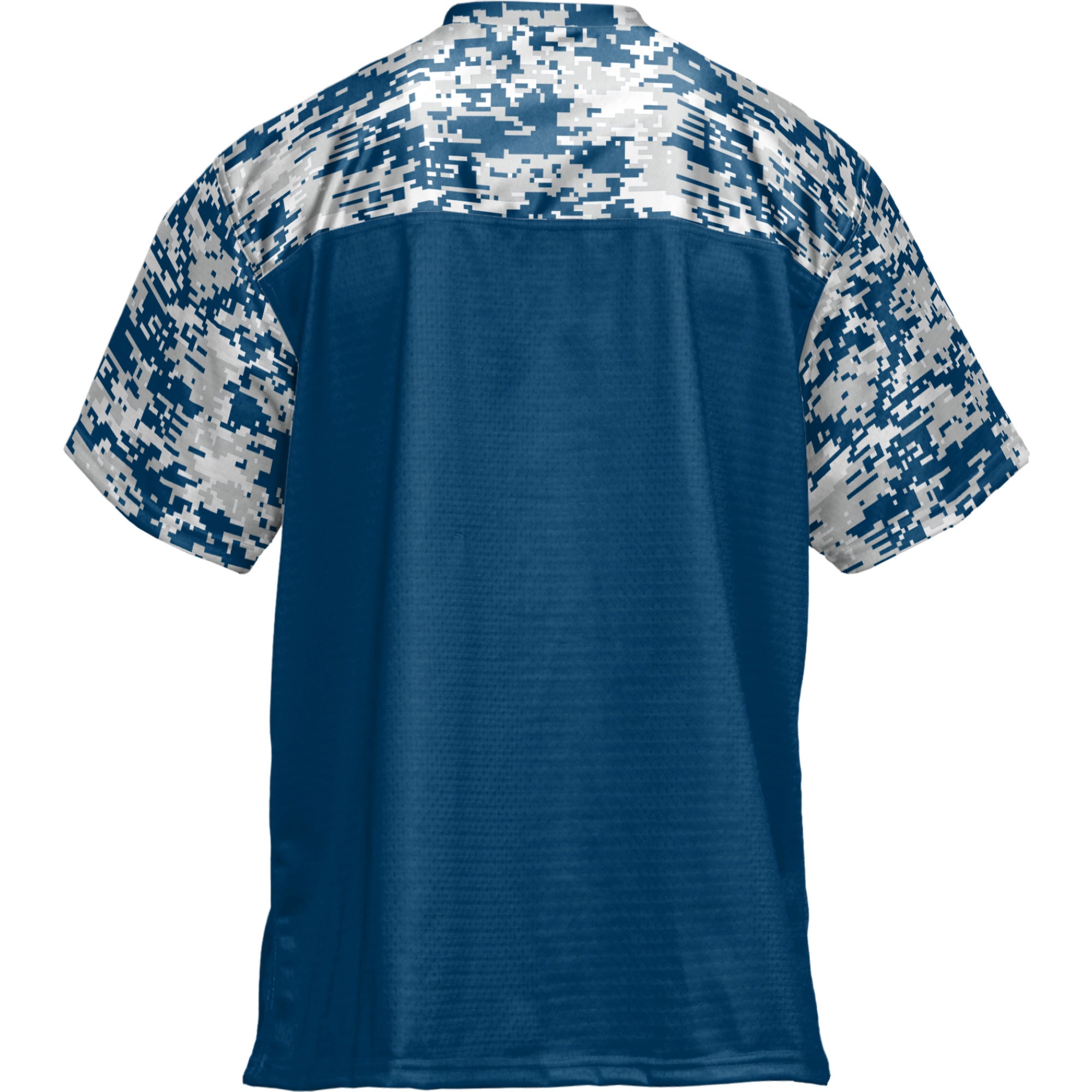 Ithaca College Bombers Football Jersey Blue - back view