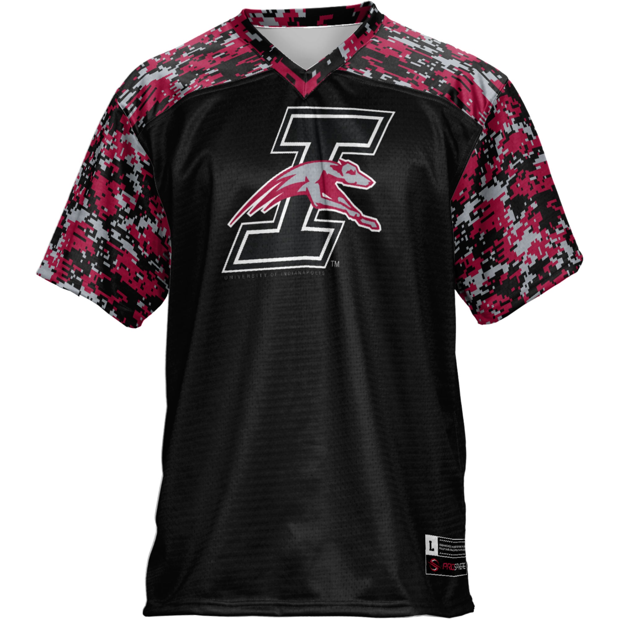 IUPUI Jaguars Football Jersey Black - front view