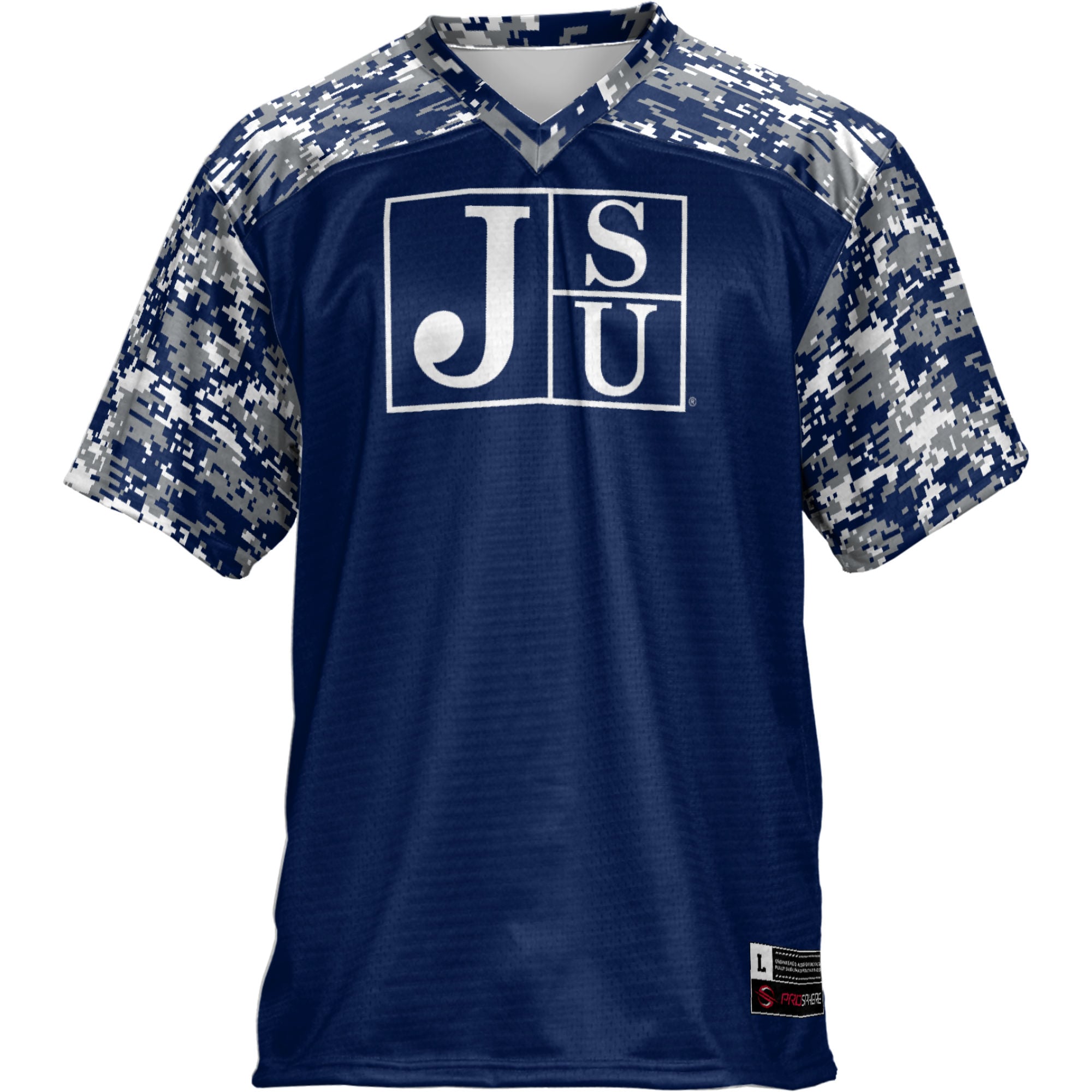 Jackson State Tigers Football Jersey Navy - front view