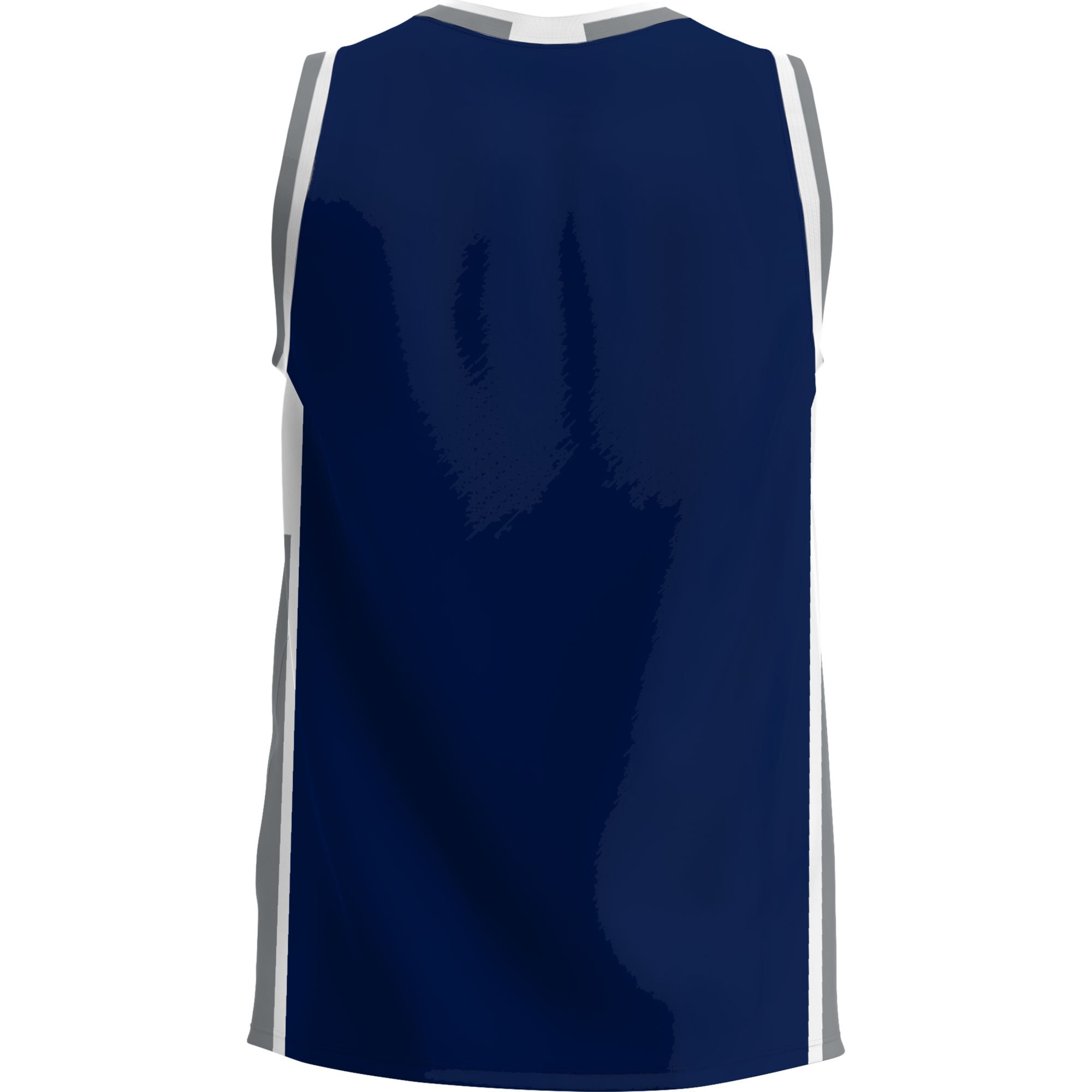 Jackson State Tigers Lightweight Basketball Jersey Navy - back view