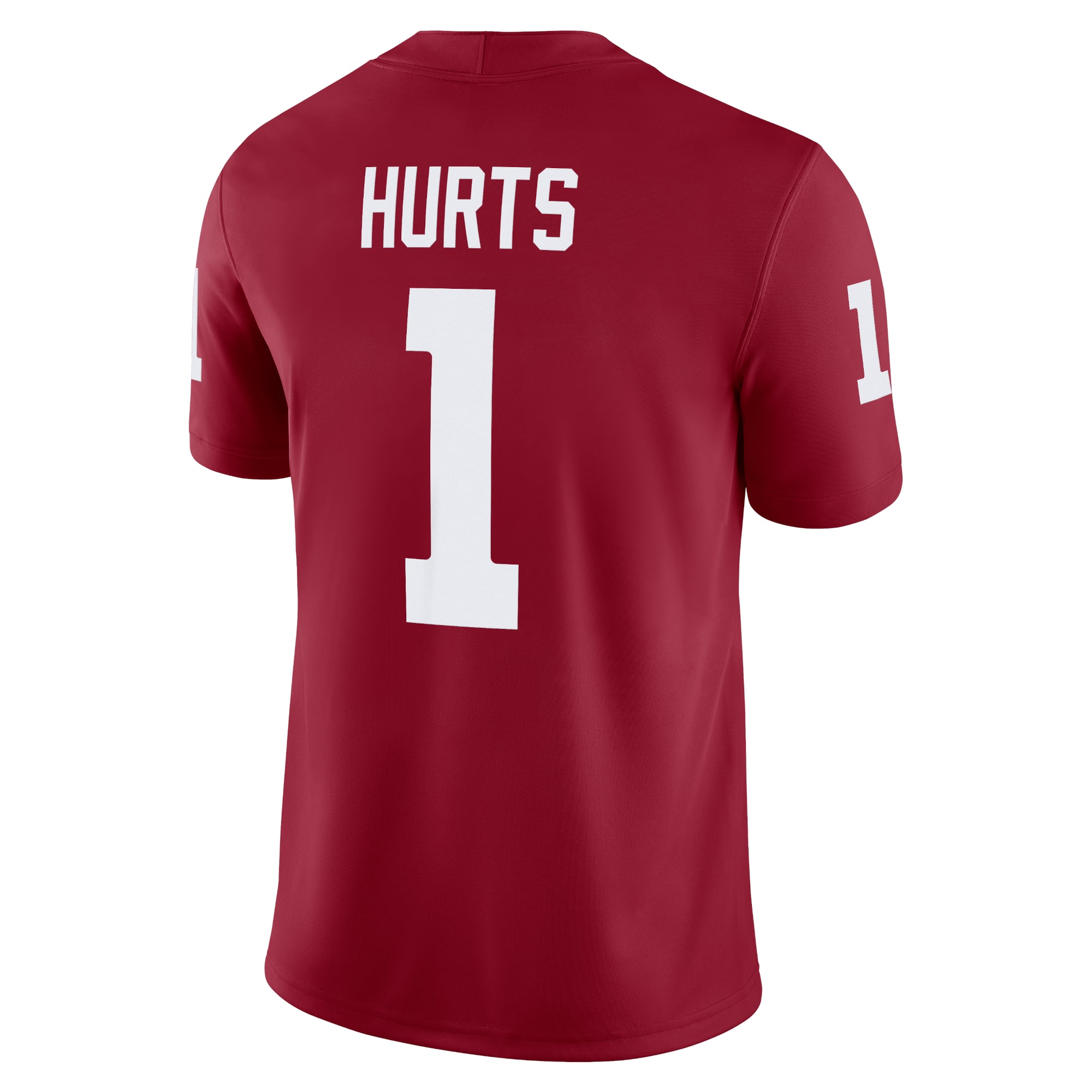 Jalen Hurts Oklahoma Sooners Alumni Player Jersey Crimson - back view