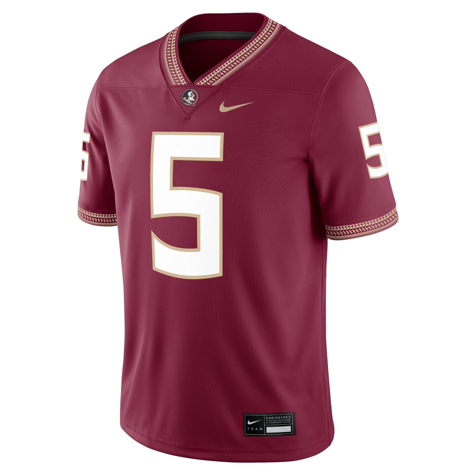 Jameis Winston Florida State Seminoles Alumni Jersey Garnet - front view