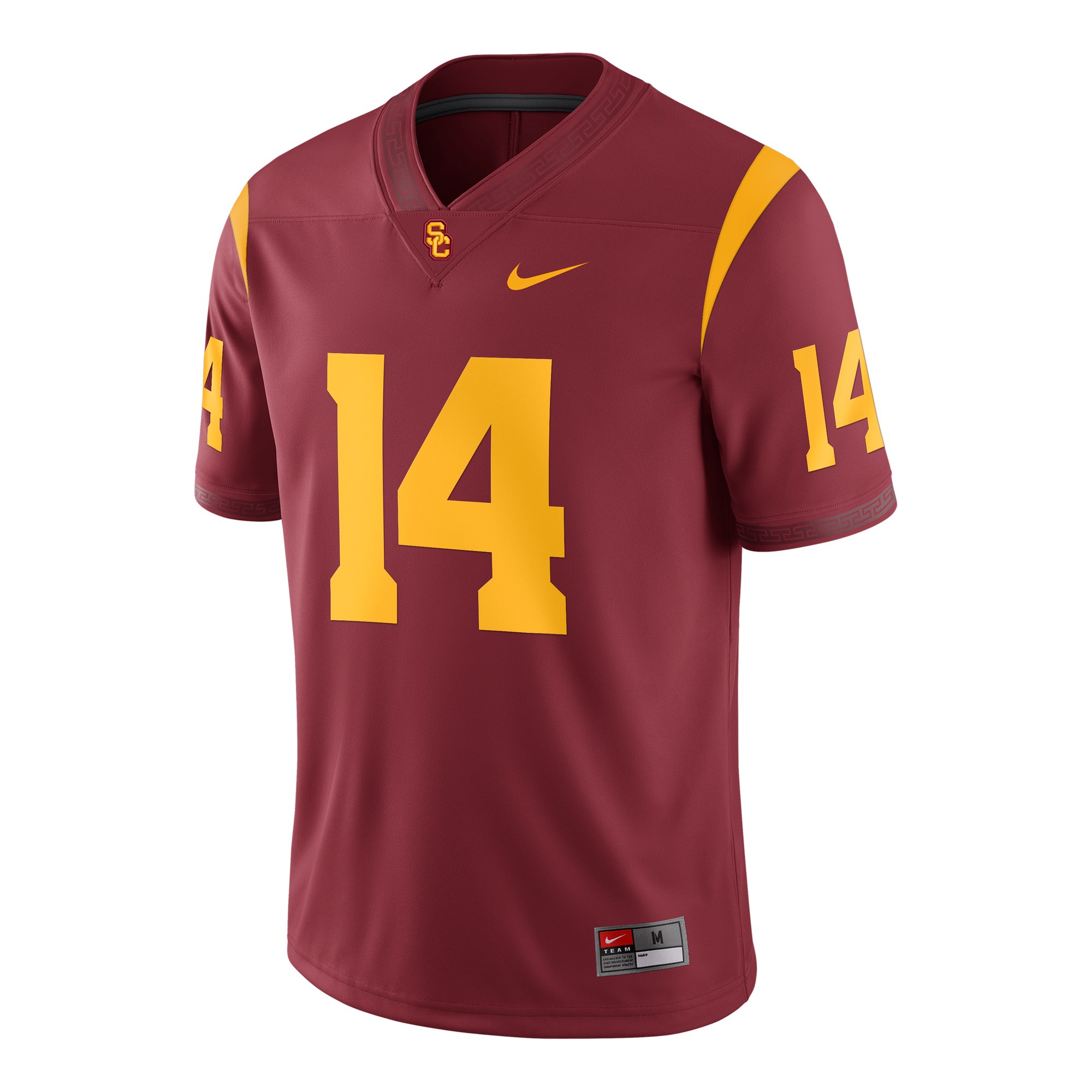 Jayden Maiava USC Trojans Football Jersey Cardinal - front view