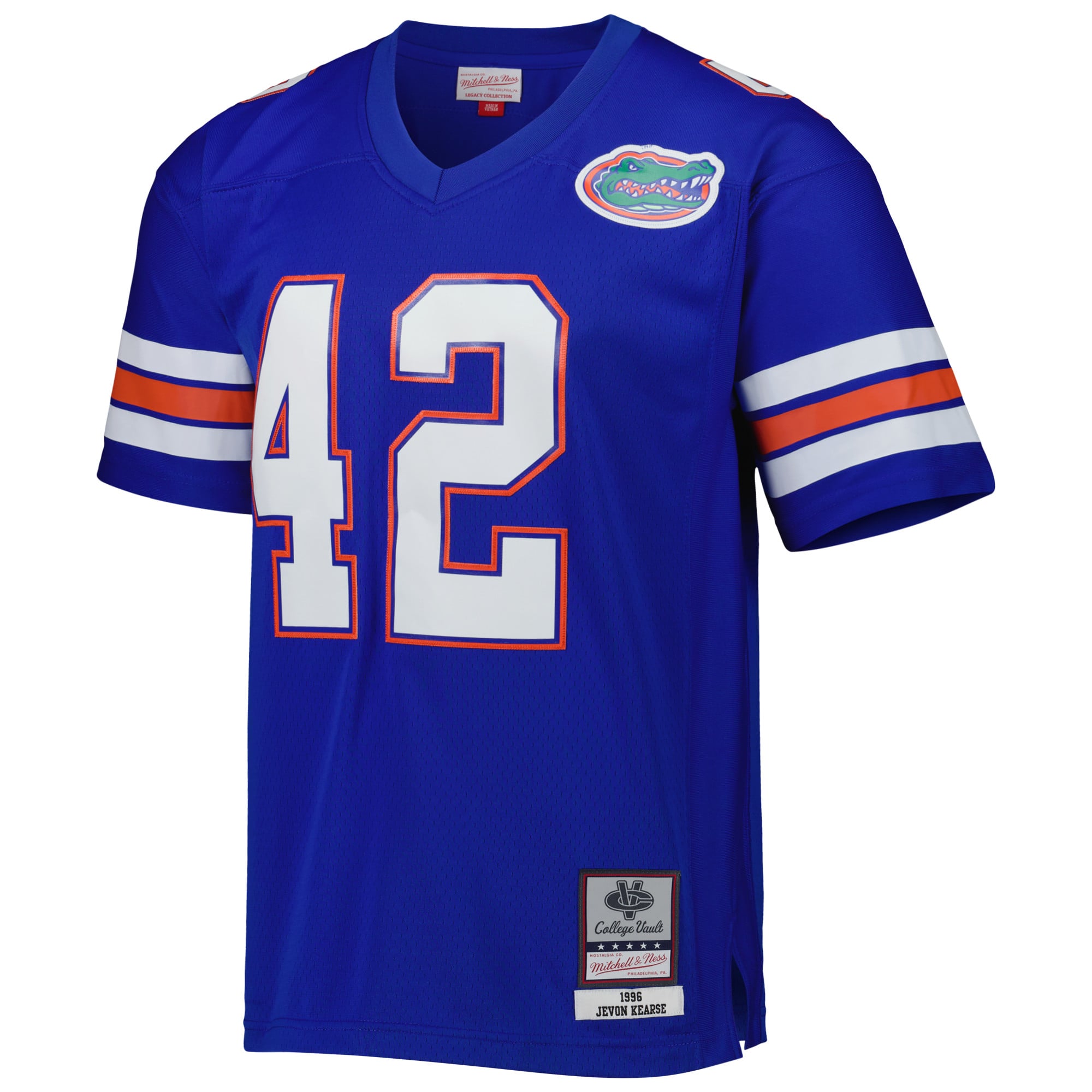 Jevon Kearse Florida Gators 1996 Jersey Royal - front view