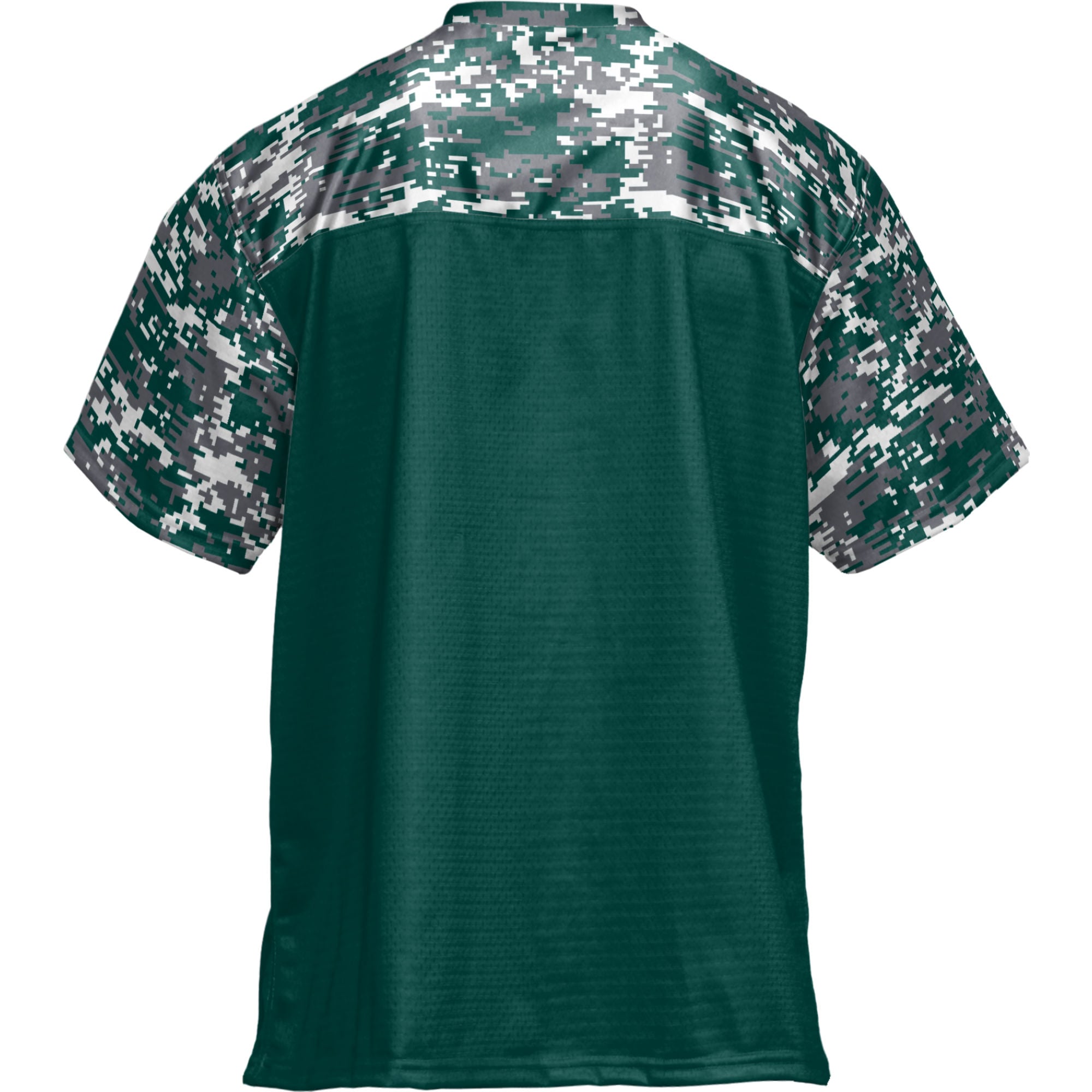 JU Dolphins Football Jersey Green - back view