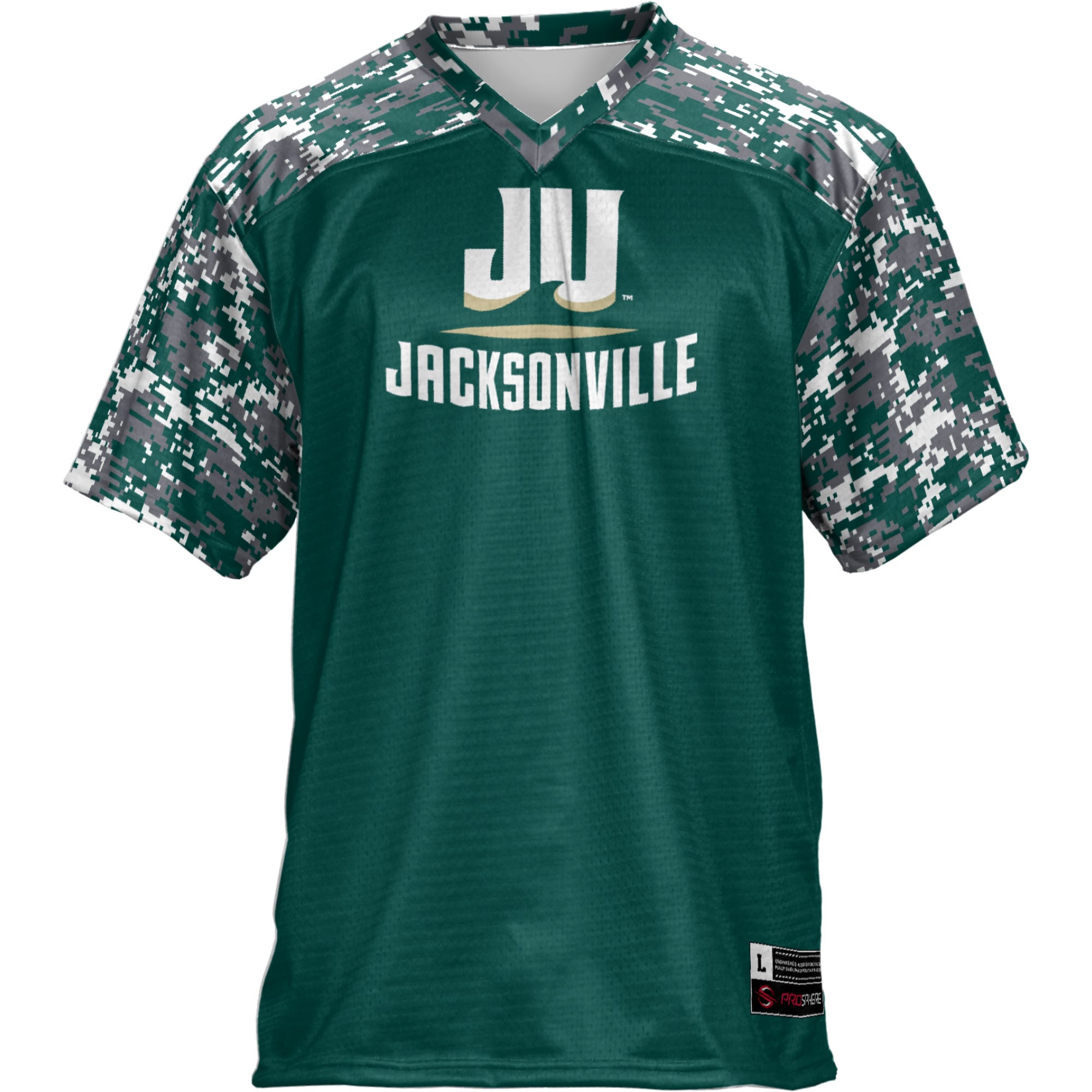 JU Dolphins Football Jersey Green - front view