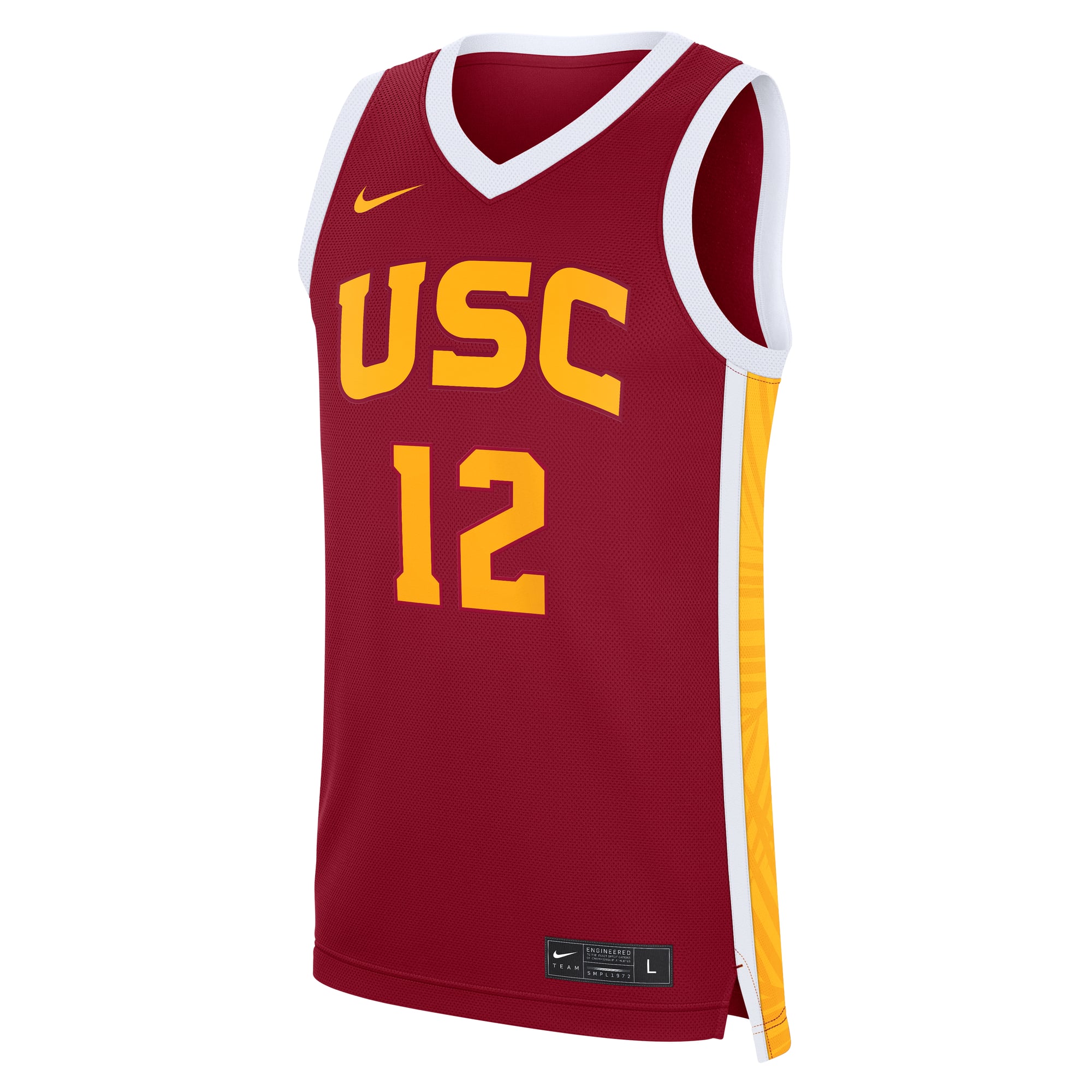 JuJu Watkins USC Trojans Road Basketball Jersey Cardinal - front view