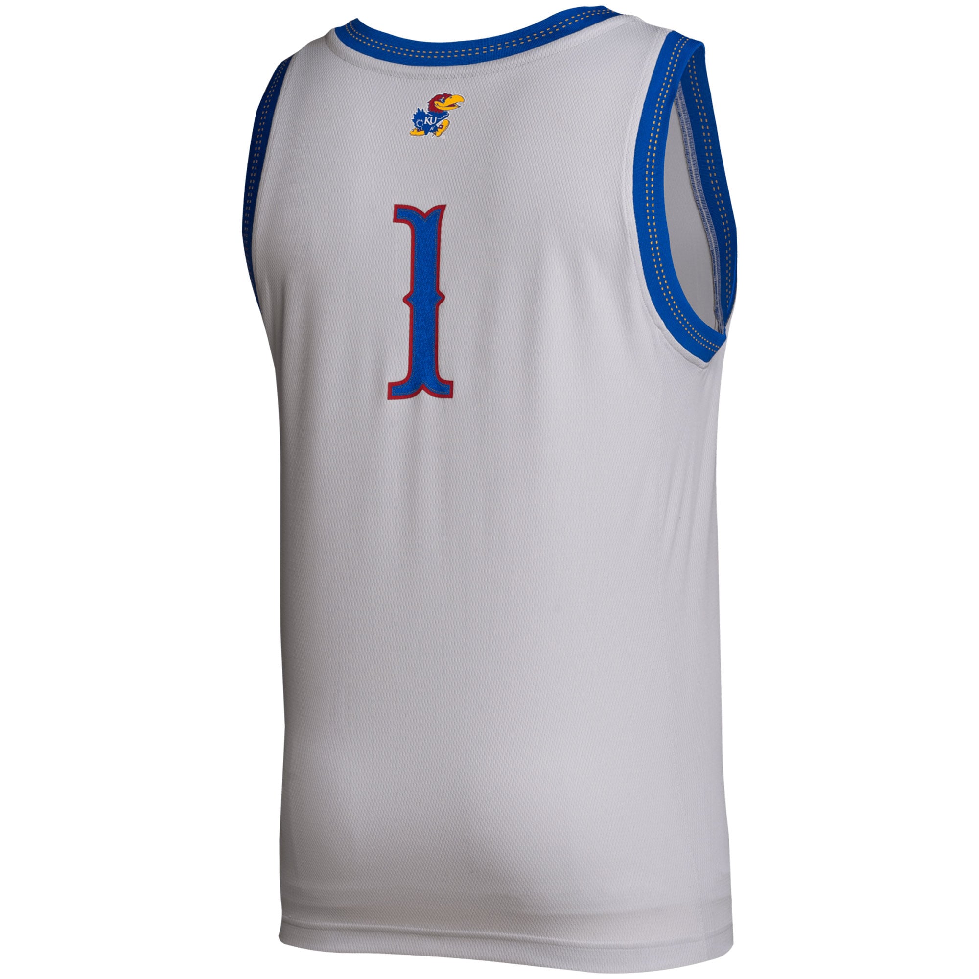 # Kansas Jayhawks Jersey Gray - back view