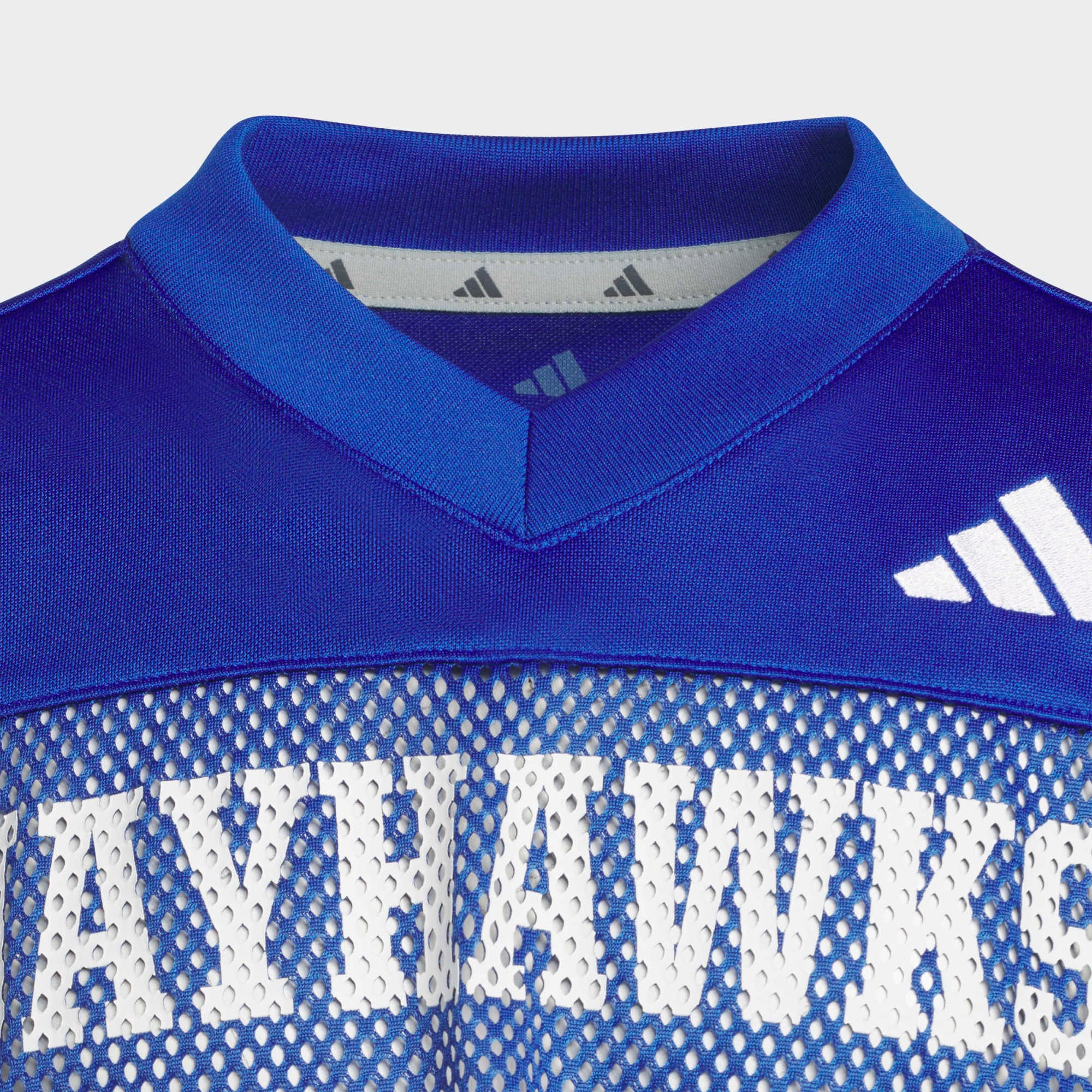 Kansas Jayhawks Youth Tailgate Jersey Blue - detail view 1